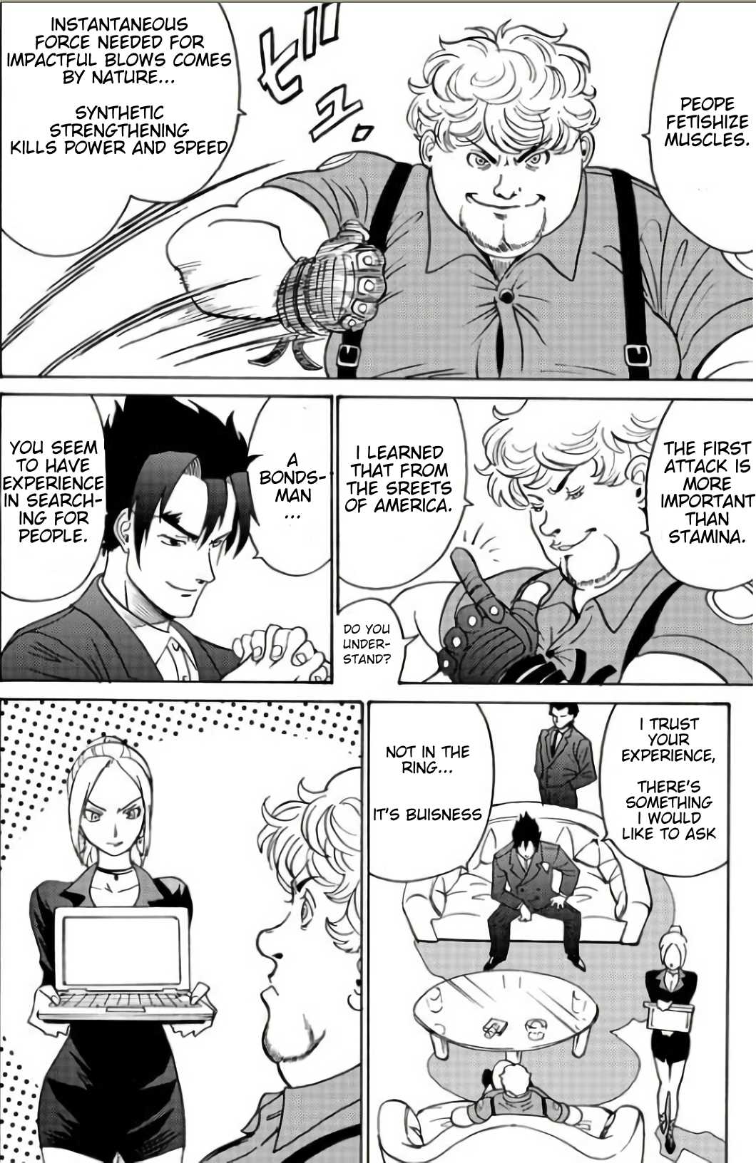 Tetsuman - Tekken Comic Chapter 4 page 4 - Chapter 4: Dusk's Paper Airplane