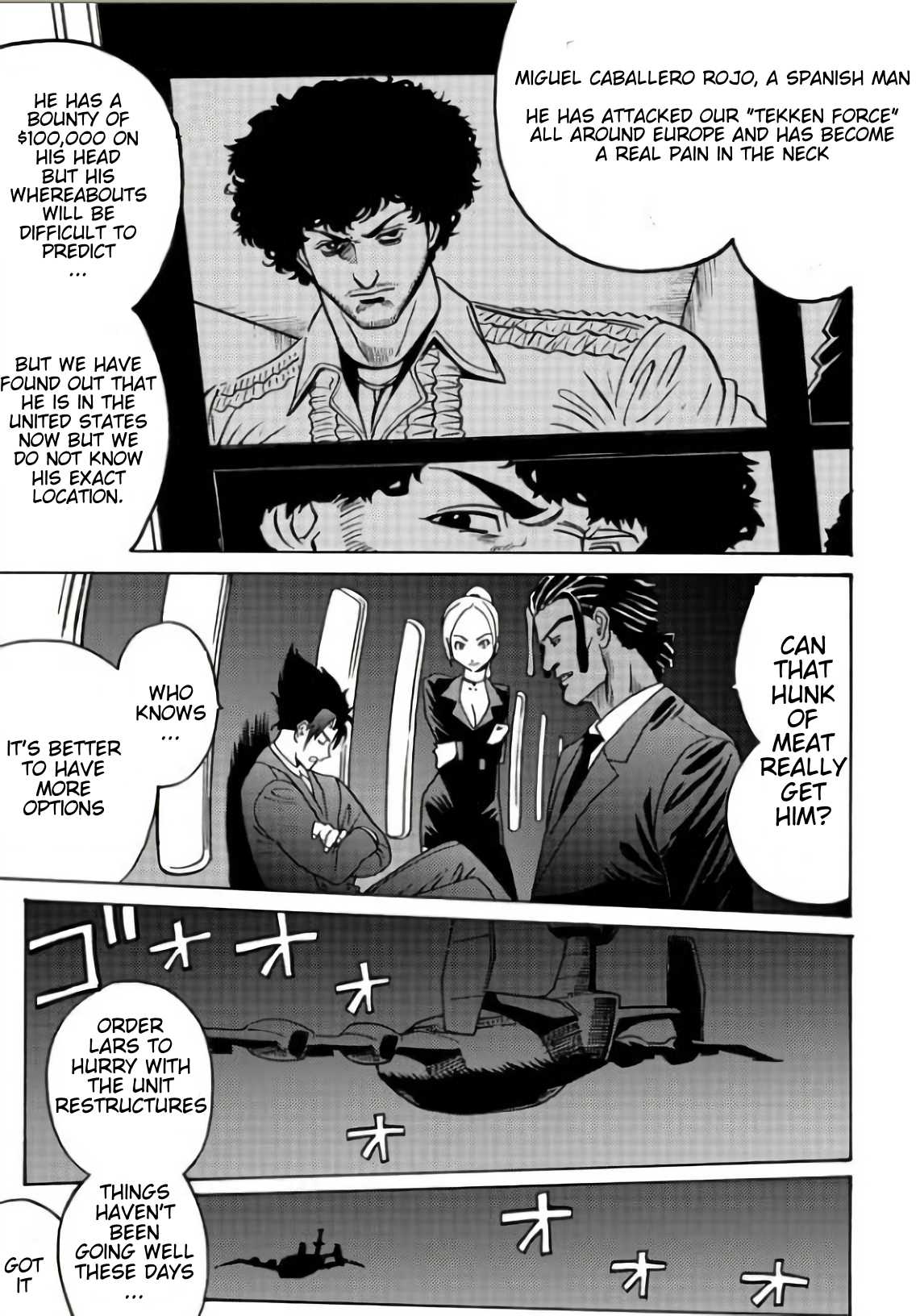 Tetsuman - Tekken Comic Chapter 4 page 5 - Chapter 4: Dusk's Paper Airplane