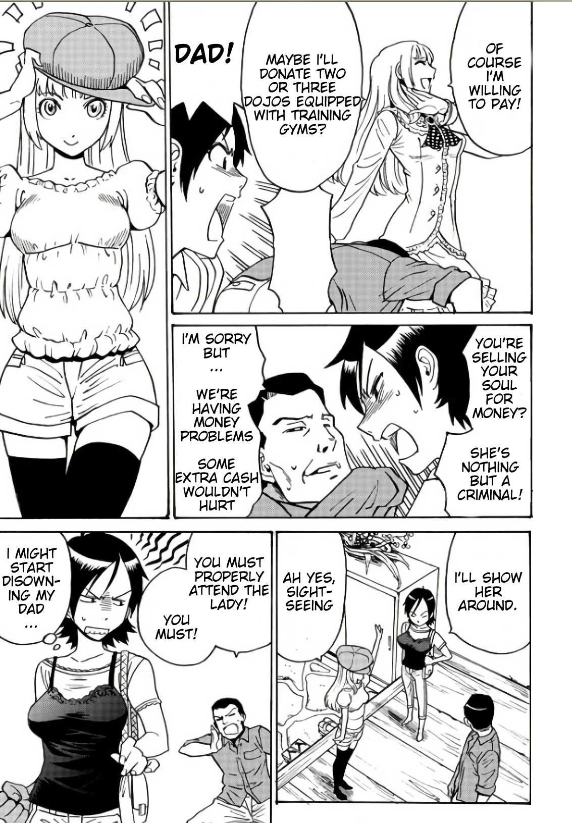 Tetsuman - Tekken Comic Chapter 4 page 9 - Chapter 4: Dusk's Paper Airplane