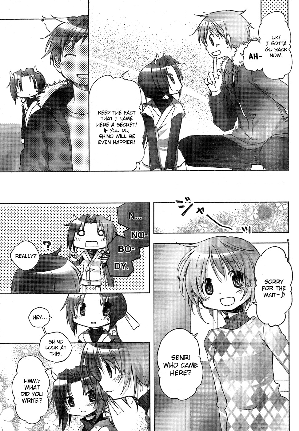Tetsunagi Kooni Chapter 28 page 6 - Chapter 28