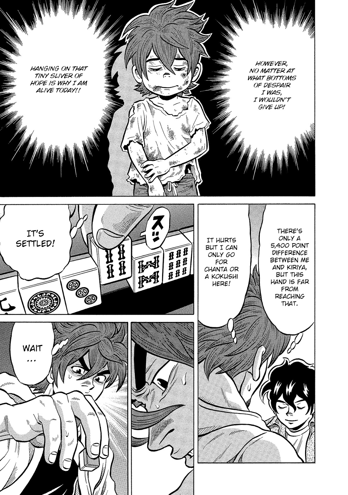 Tetsunaki no Kirinji - Kabukichou Seiatsu Hen Chapter 100 page 13 - Chapter 100: Laughing Turning-Point