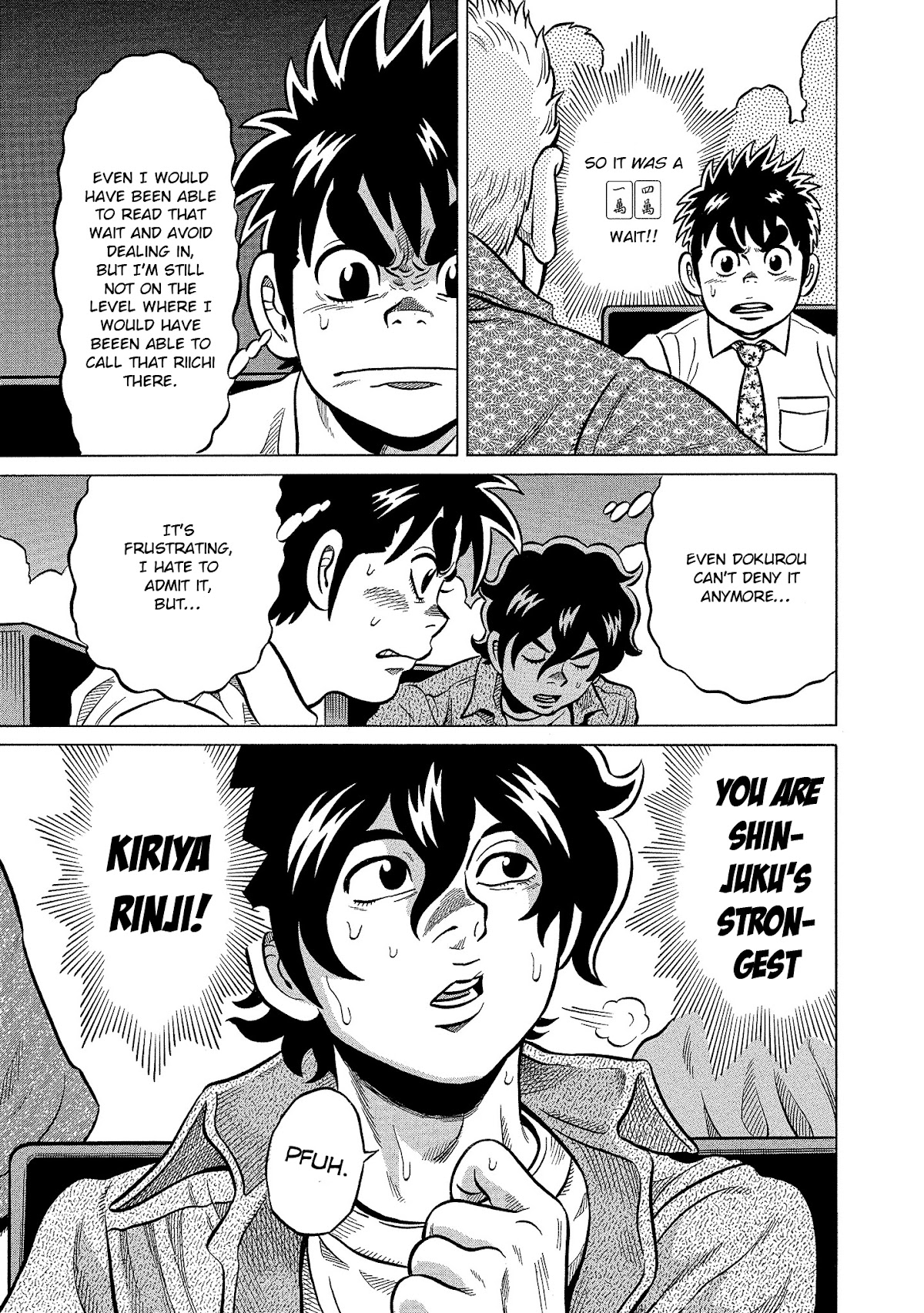 Tetsunaki no Kirinji - Kabukichou Seiatsu Hen Chapter 100 page 3 - Chapter 100: Laughing Turning-Point