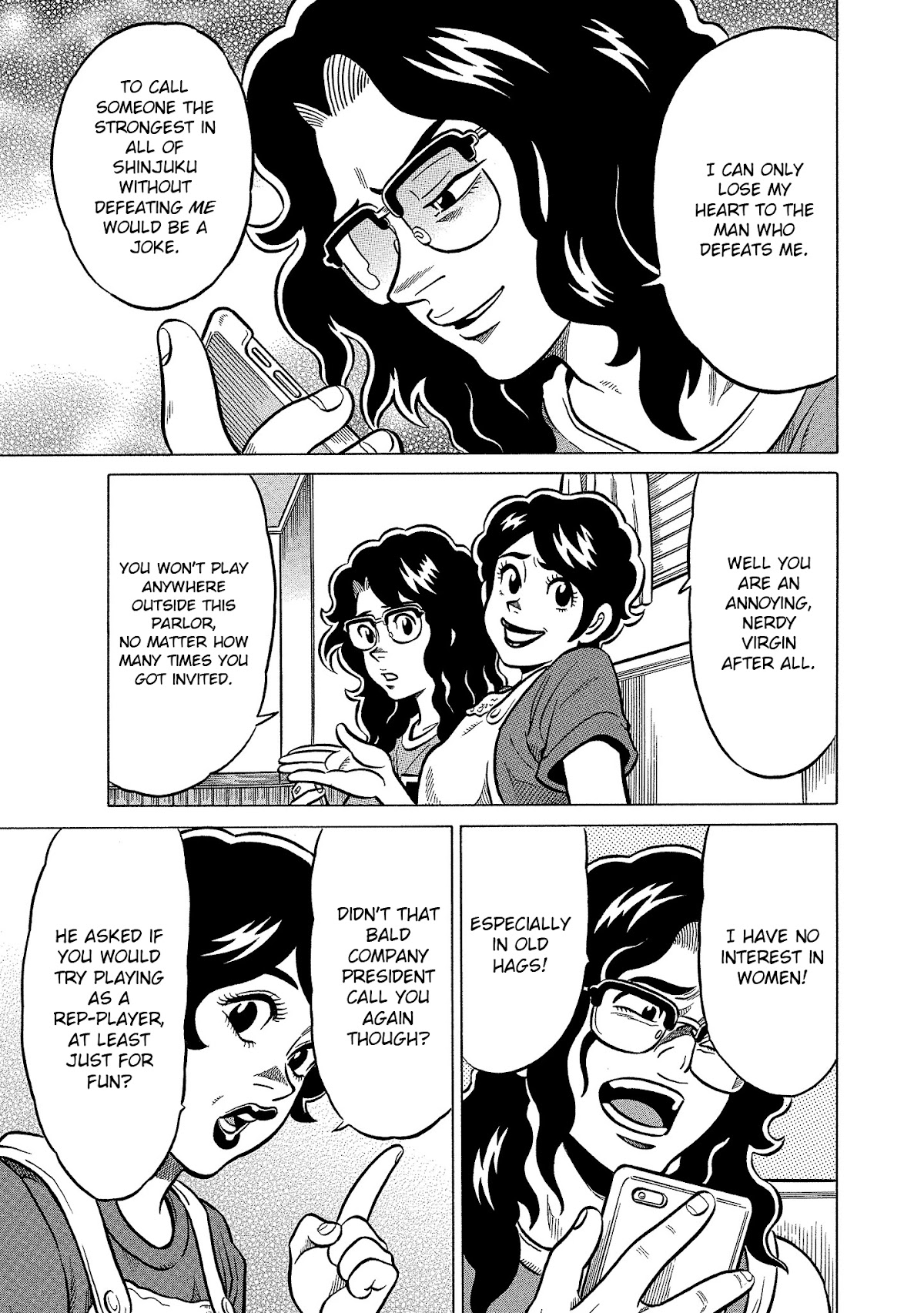 Tetsunaki no Kirinji - Kabukichou Seiatsu Hen Chapter 102 page 3 - Chapter 102: Sucking Baby