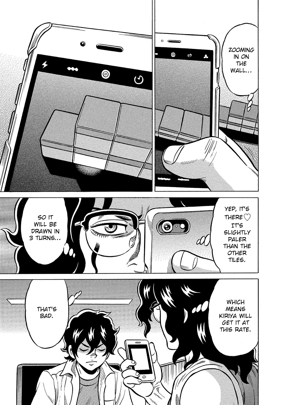 Tetsunaki no Kirinji - Kabukichou Seiatsu Hen Chapter 103 page 13 - Chapter 103: Colorful Devil Eye
