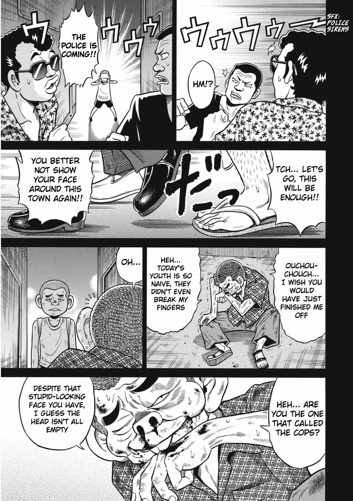 Tetsunaki no Kirinji - Kabukichou Seiatsu Hen Chapter 11 page 10 - Chapter 11: Bulky Boss Monkey