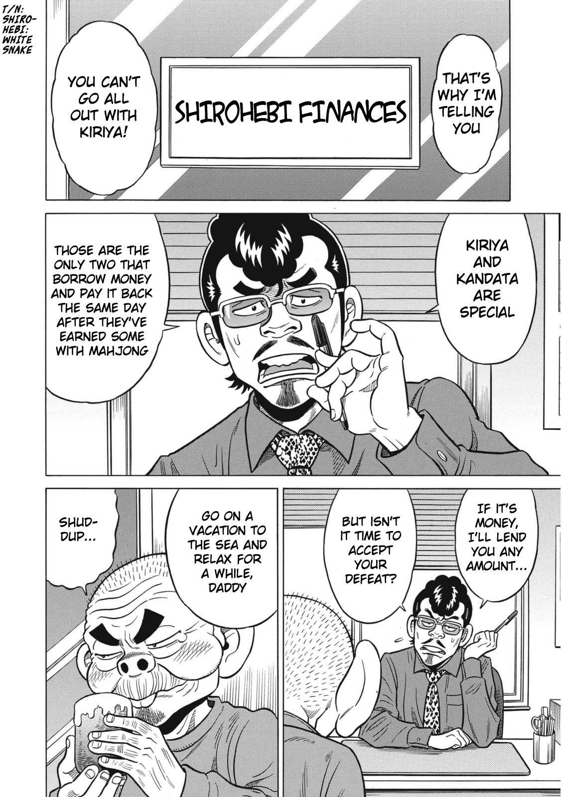 Tetsunaki no Kirinji - Kabukichou Seiatsu Hen Chapter 11 page 13 - Chapter 11: Bulky Boss Monkey