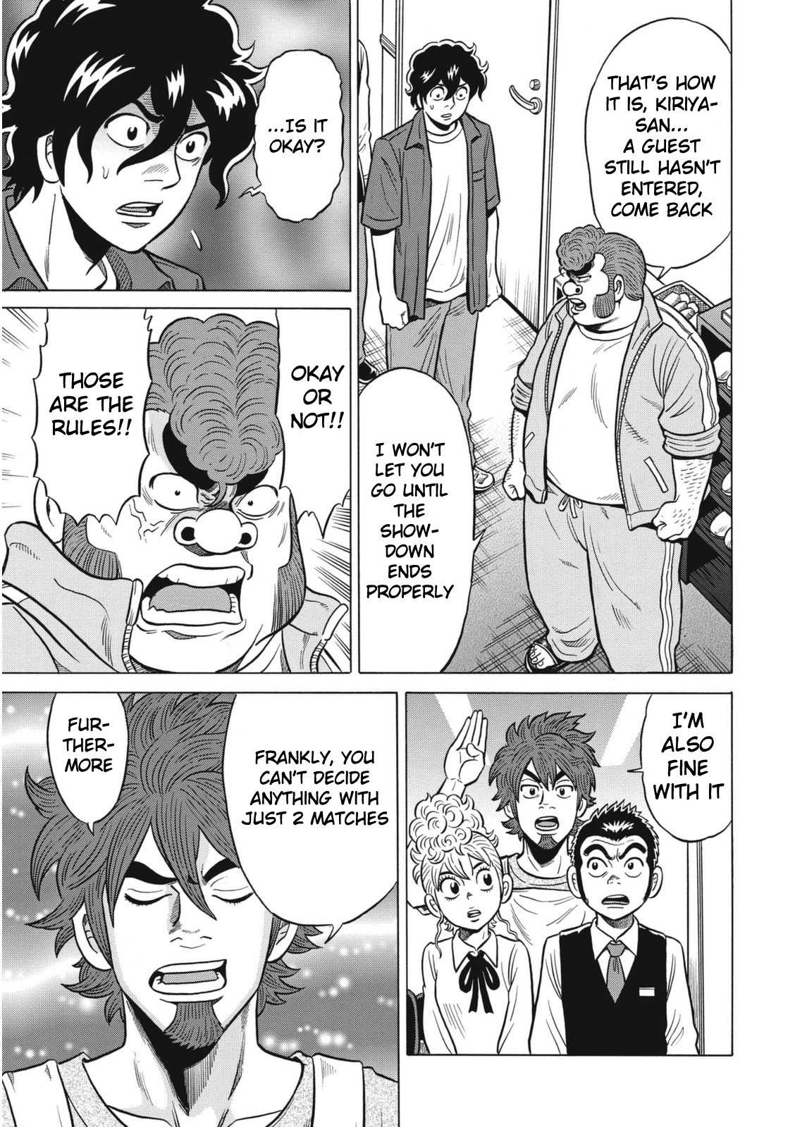 Tetsunaki no Kirinji - Kabukichou Seiatsu Hen Chapter 19 page 11 - Chapter 19: Defeated, Going Home