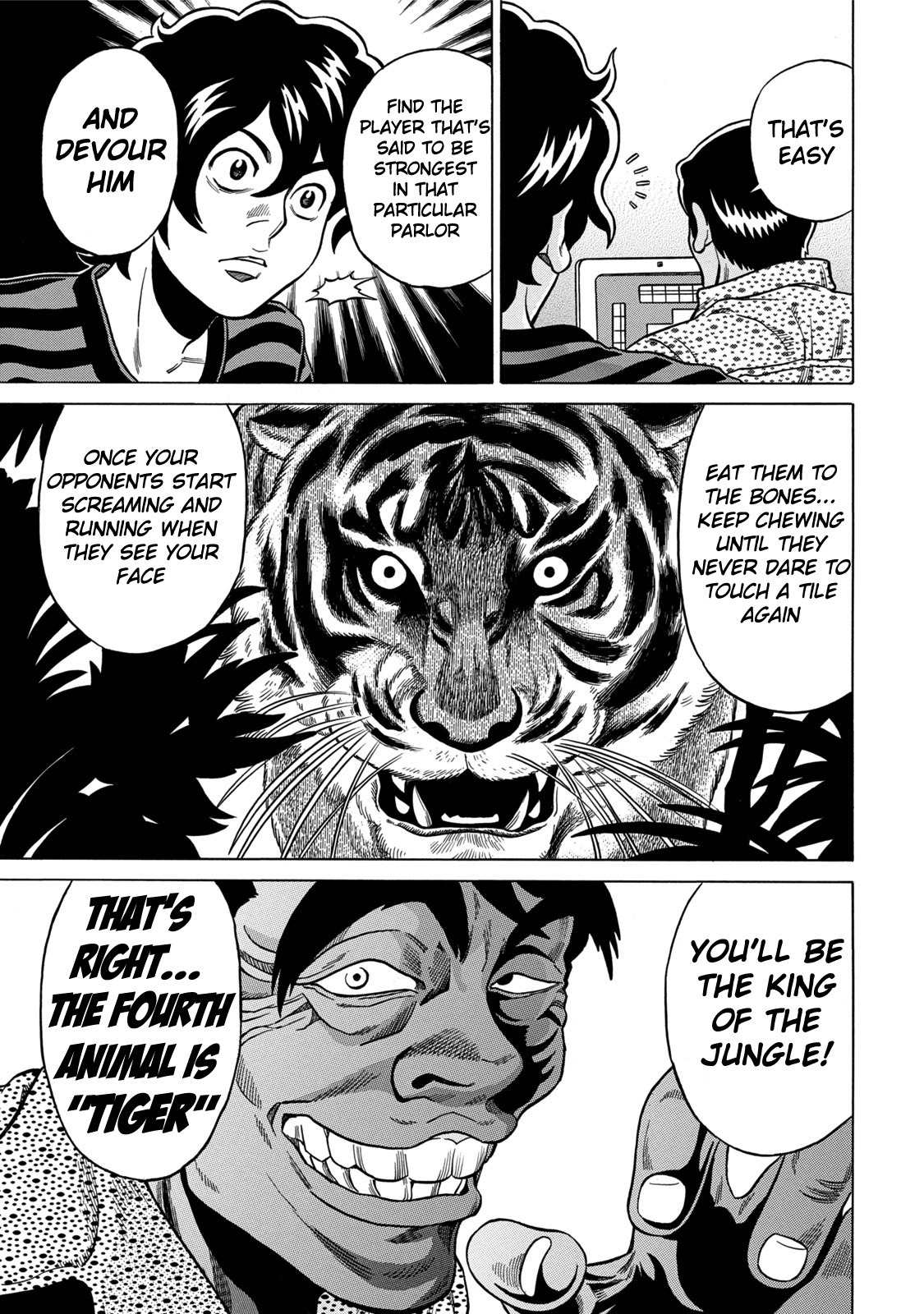 Tetsunaki no Kirinji - Kabukichou Seiatsu Hen Chapter 2 page 17 - Chapter 2: Animals of the Forest