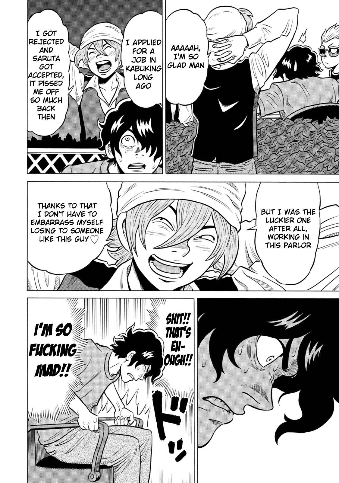 Tetsunaki no Kirinji - Kabukichou Seiatsu Hen Chapter 28 page 10 - Chapter 28: Tiger with Muddy Paws