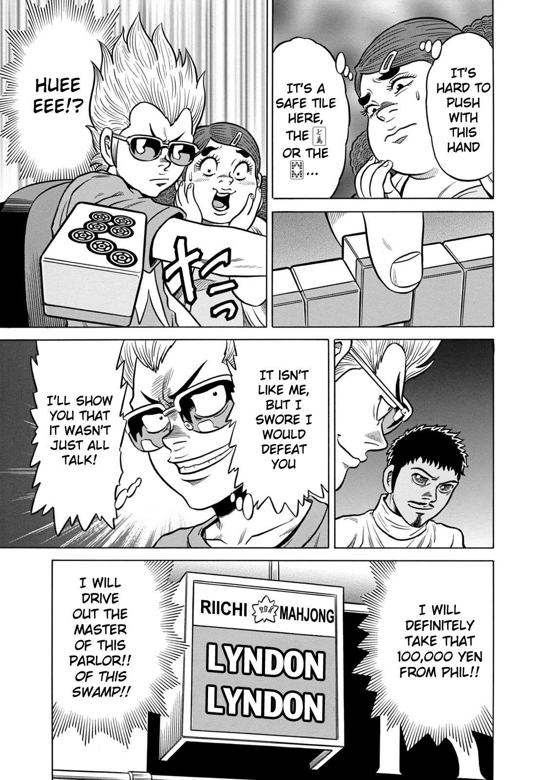 Tetsunaki no Kirinji - Kabukichou Seiatsu Hen Chapter 37 page 7 - Chapter 37: Smiling Swamp Master