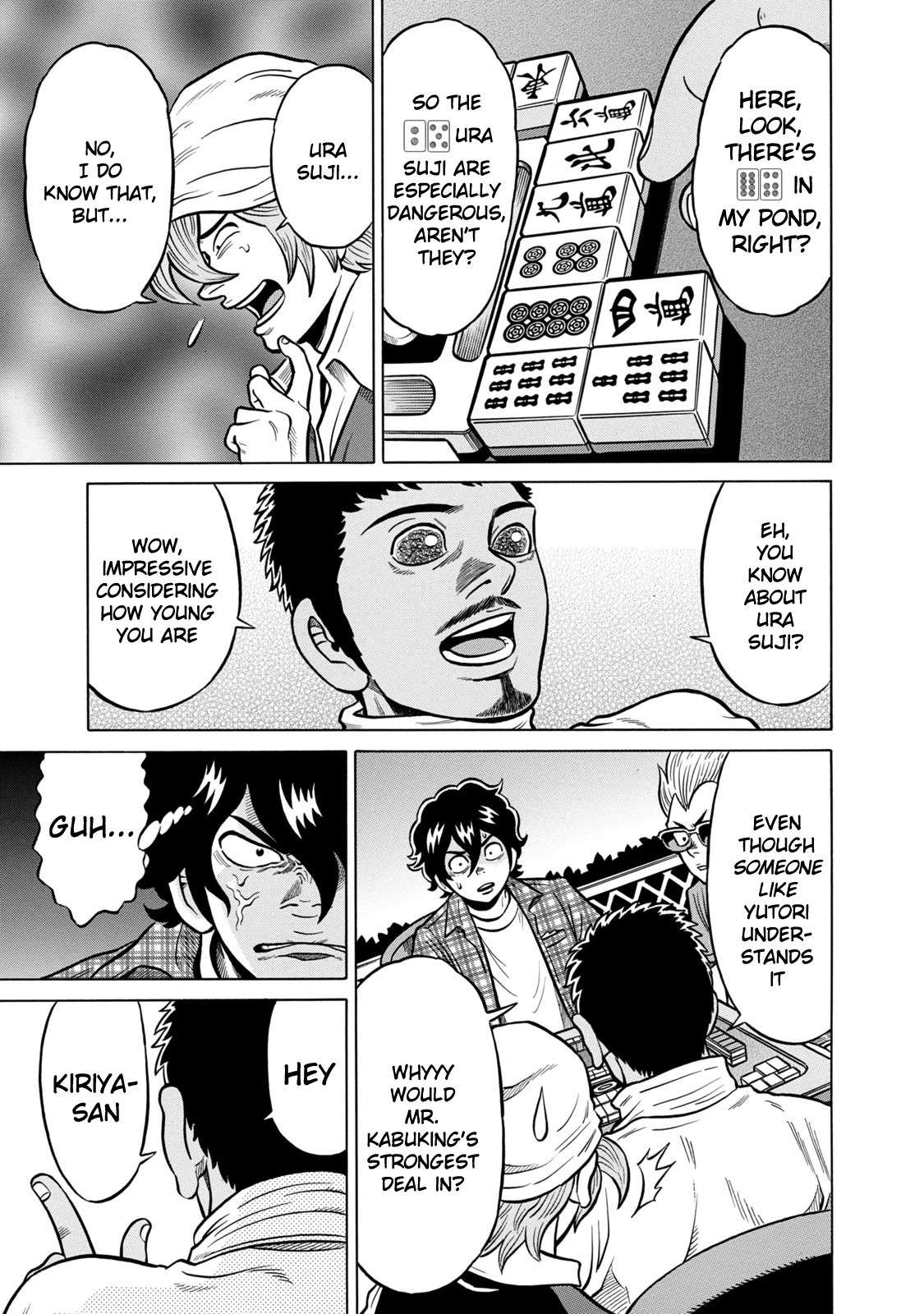 Tetsunaki no Kirinji - Kabukichou Seiatsu Hen Chapter 40 page 15 - Chapter 40: Gege-Game