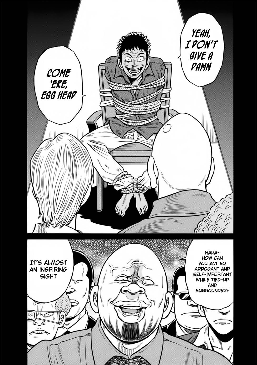Tetsunaki no Kirinji - Kabukichou Seiatsu Hen Chapter 41 page 13 - Chapter 41: Death Wish Beans