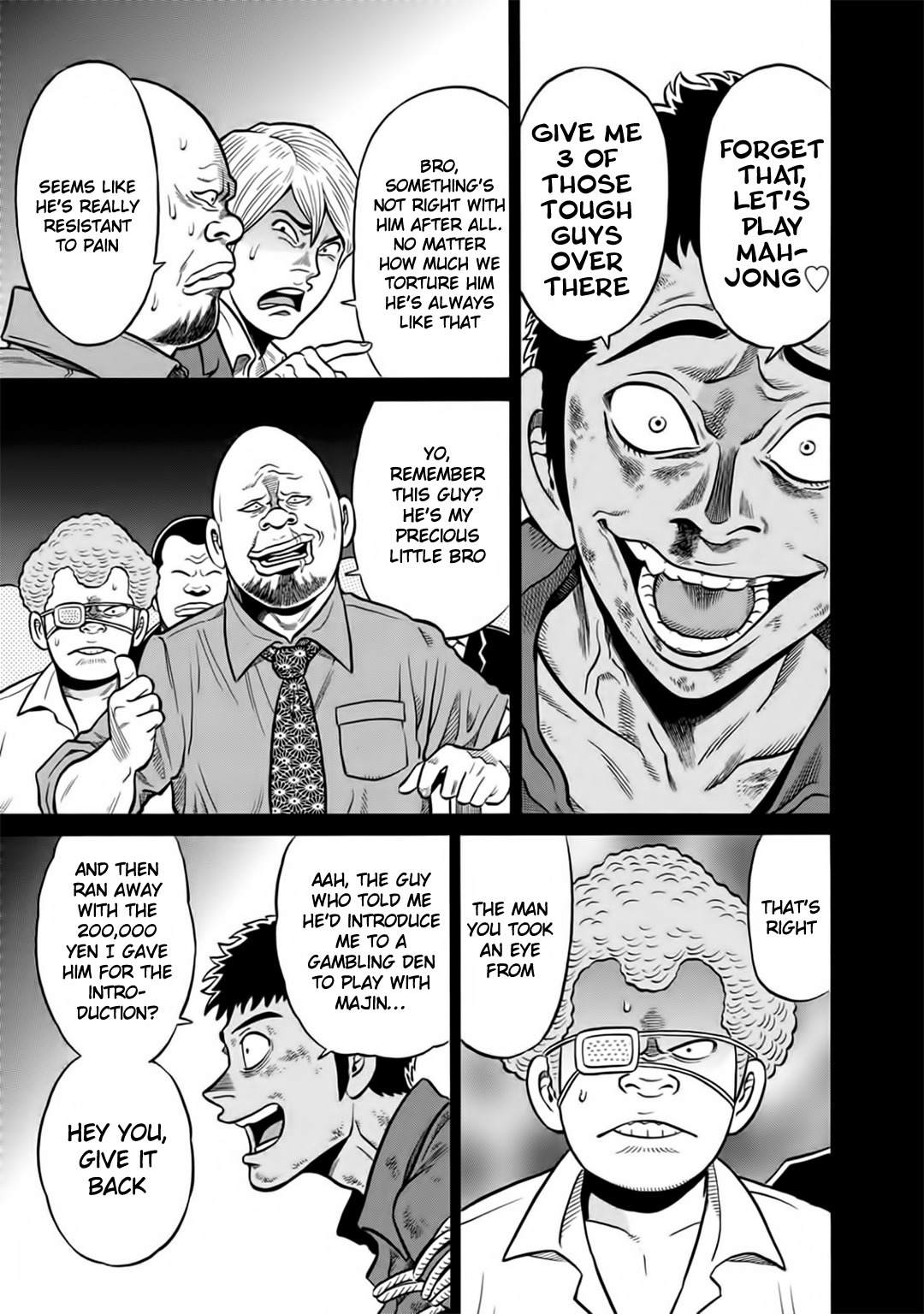 Tetsunaki no Kirinji - Kabukichou Seiatsu Hen Chapter 41 page 14 - Chapter 41: Death Wish Beans