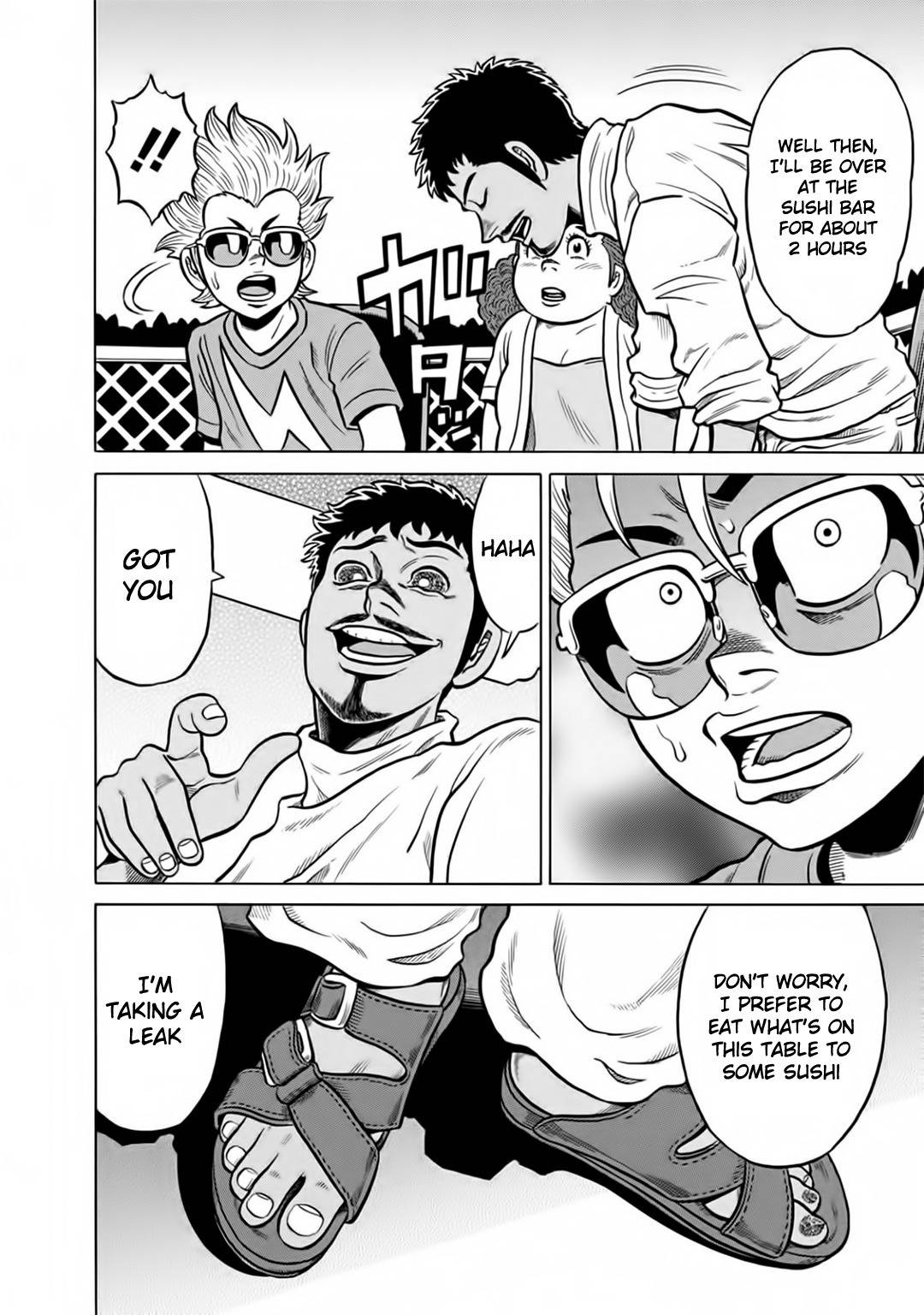 Tetsunaki no Kirinji - Kabukichou Seiatsu Hen Chapter 41 page 9 - Chapter 41: Death Wish Beans