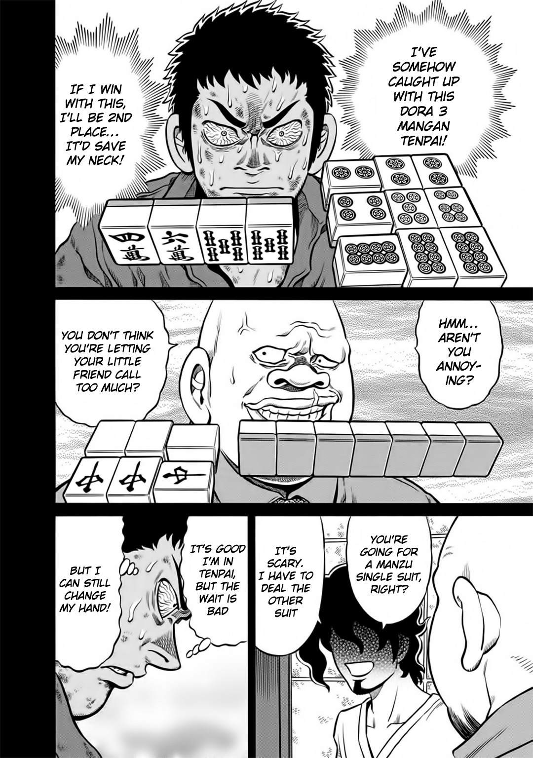 Tetsunaki no Kirinji - Kabukichou Seiatsu Hen Chapter 45 page 14 - Chapter 45: Blue Face, Black Face