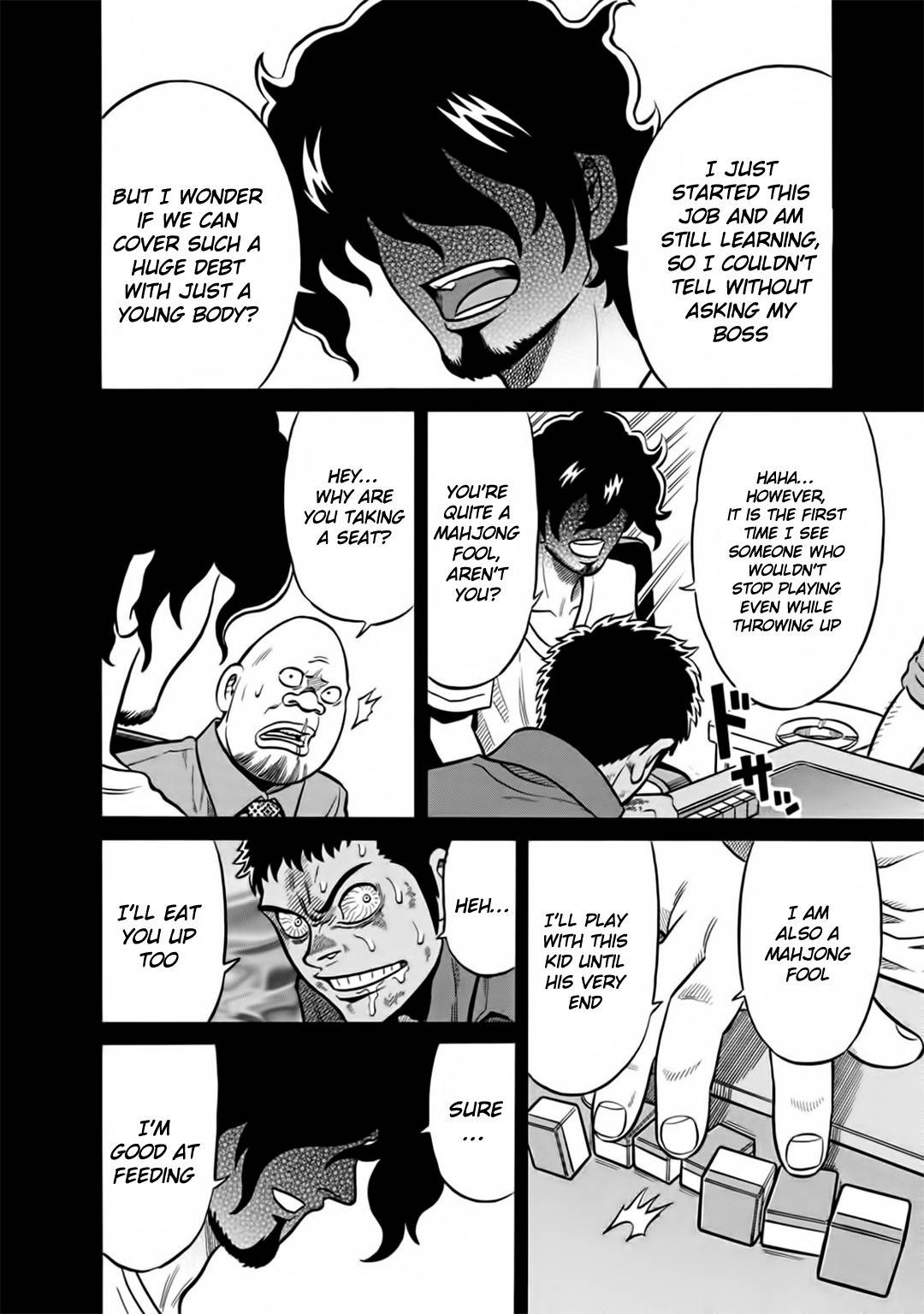 Tetsunaki no Kirinji - Kabukichou Seiatsu Hen Chapter 45 page 8 - Chapter 45: Blue Face, Black Face