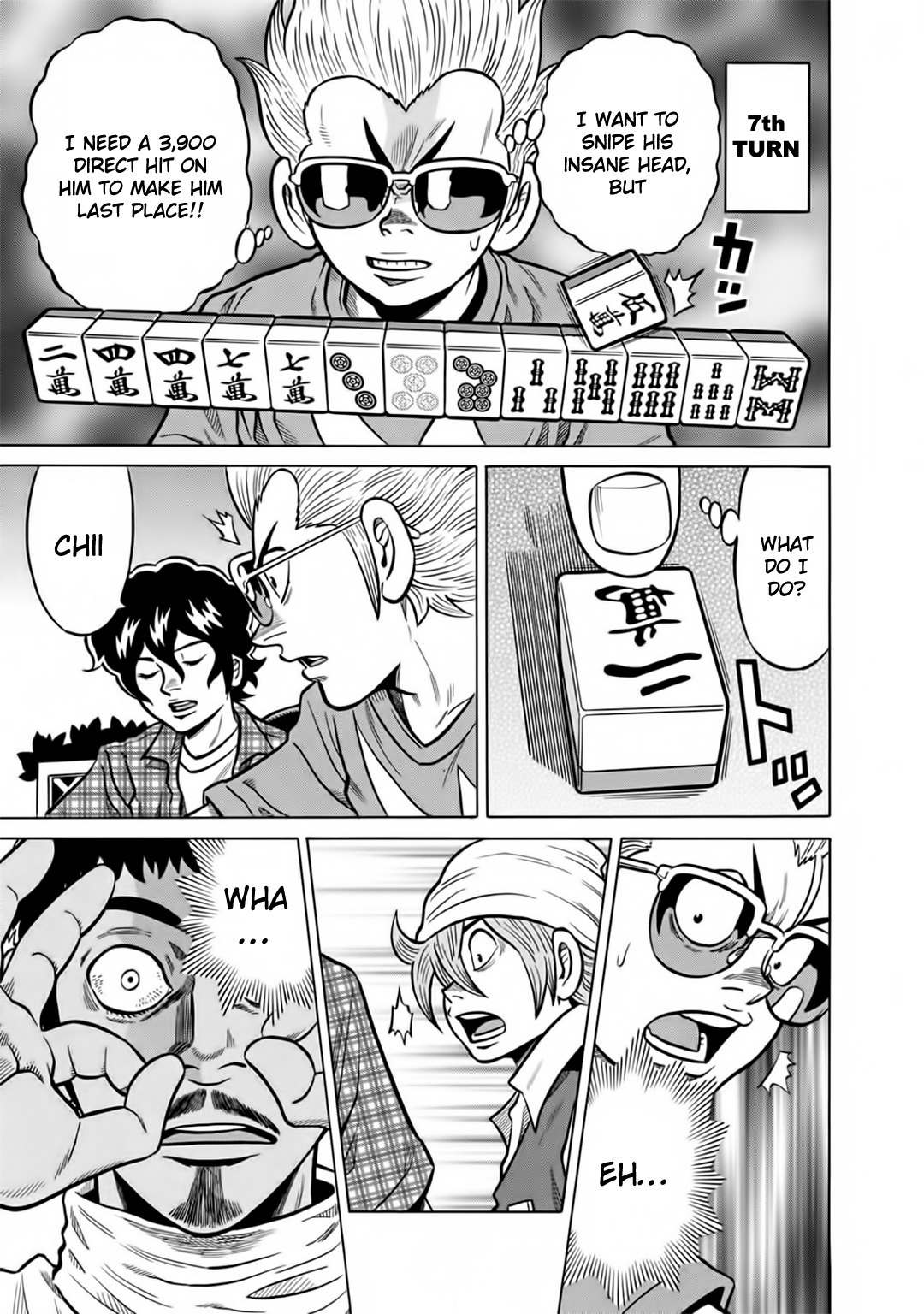 Tetsunaki no Kirinji - Kabukichou Seiatsu Hen Chapter 49 page 13 - Chapter 49: Bullet Toss