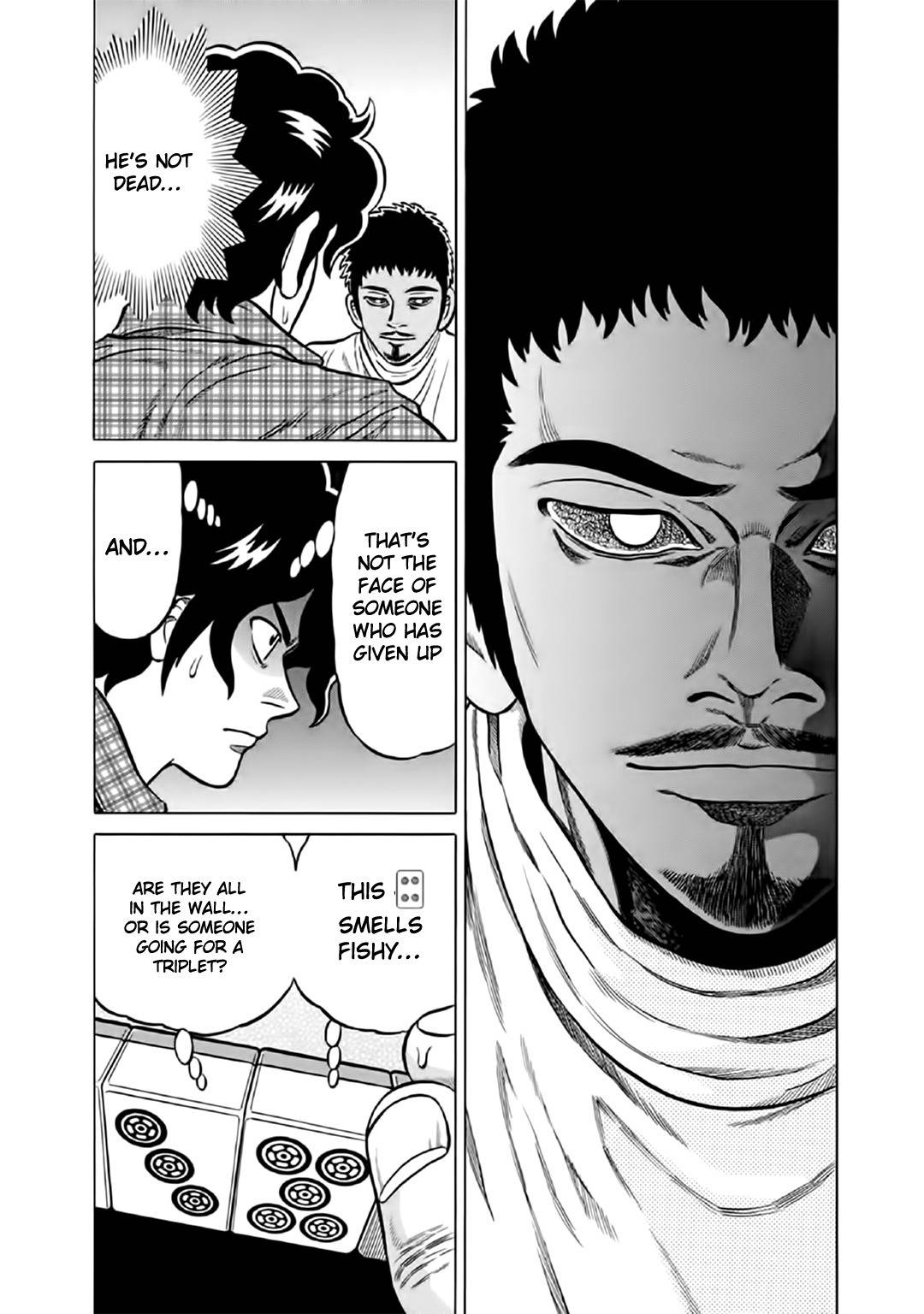 Tetsunaki no Kirinji - Kabukichou Seiatsu Hen Chapter 53 page 16 - Chapter 53: Child Under Table