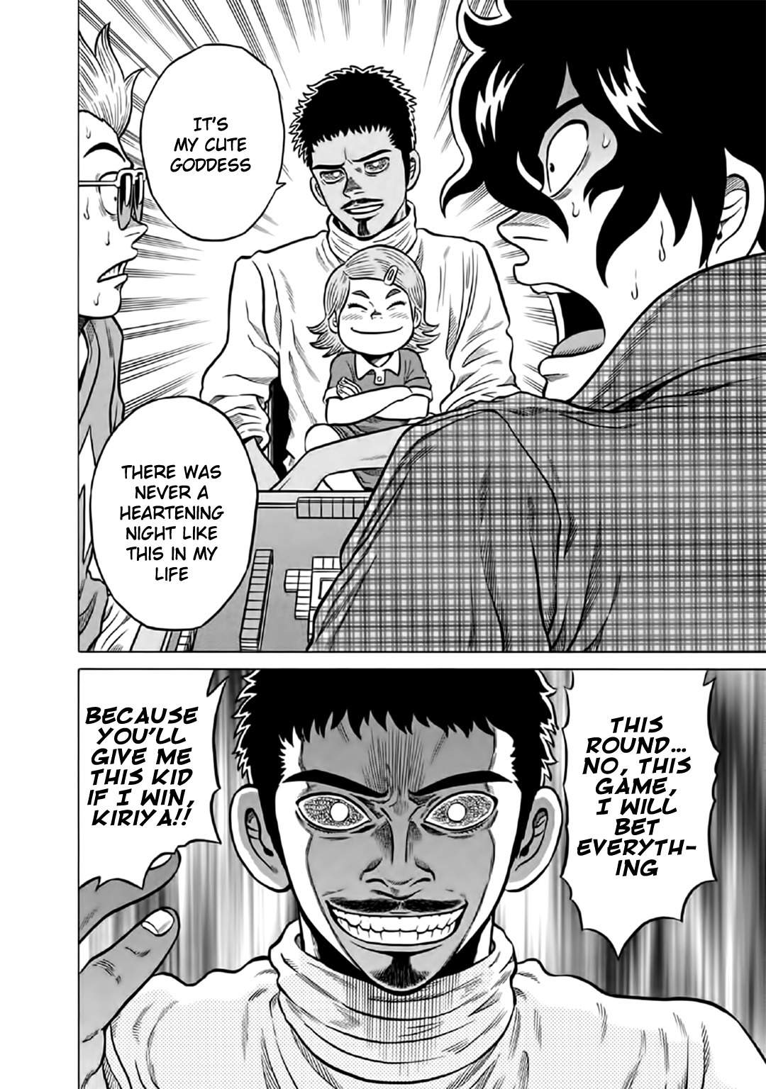 Tetsunaki no Kirinji - Kabukichou Seiatsu Hen Chapter 53 page 20 - Chapter 53: Child Under Table