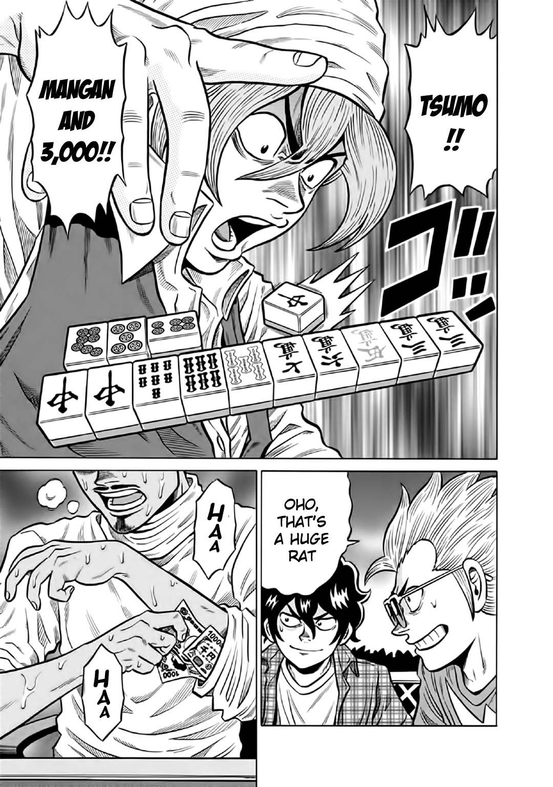 Tetsunaki no Kirinji - Kabukichou Seiatsu Hen Chapter 53 page 5 - Chapter 53: Child Under Table