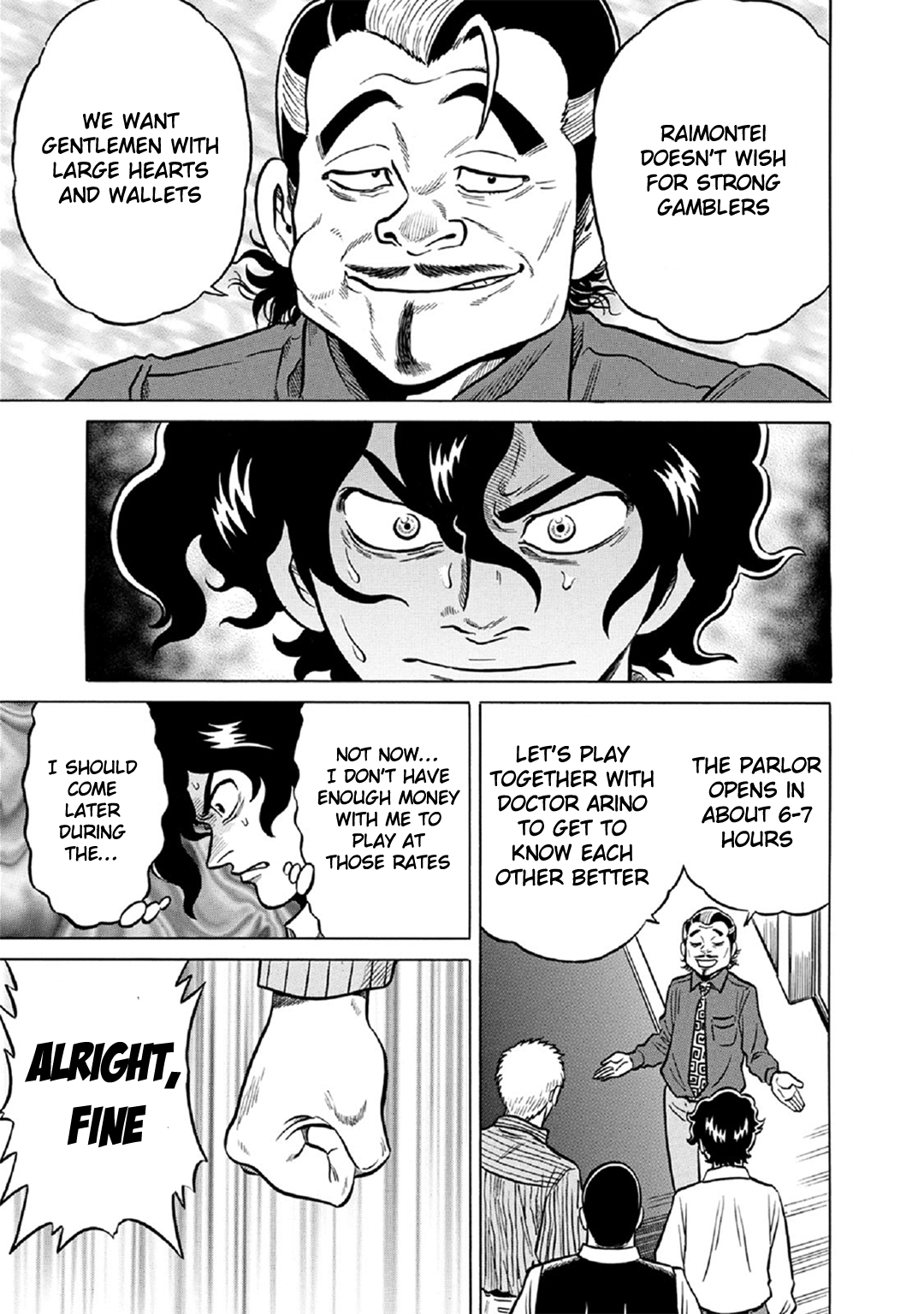 Tetsunaki no Kirinji - Kabukichou Seiatsu Hen Chapter 57 page 19 - Chapter 57: Assassination, Aye Aye Sir