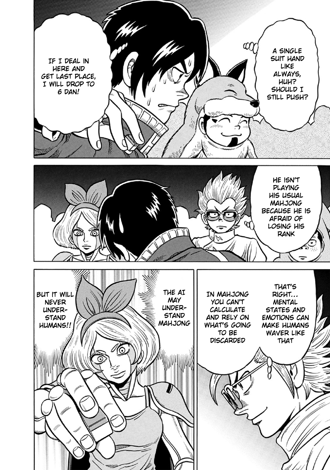 Tetsunaki no Kirinji - Kabukichou Seiatsu Hen Chapter 58 page 10 - Chapter 58: Plain Iron Mask