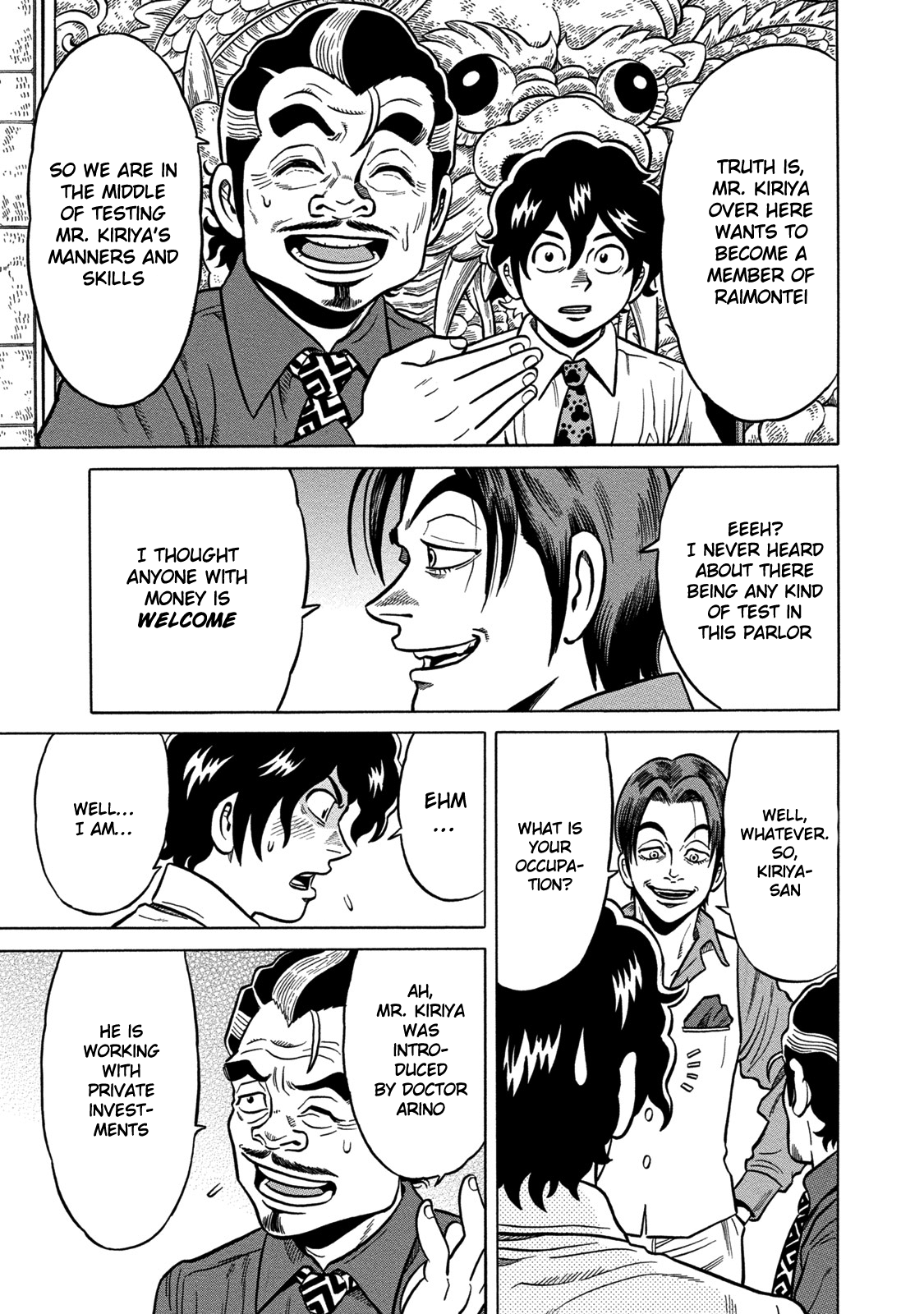 Tetsunaki no Kirinji - Kabukichou Seiatsu Hen Chapter 66 page 9 - Chapter 66: Sudden Show-Up