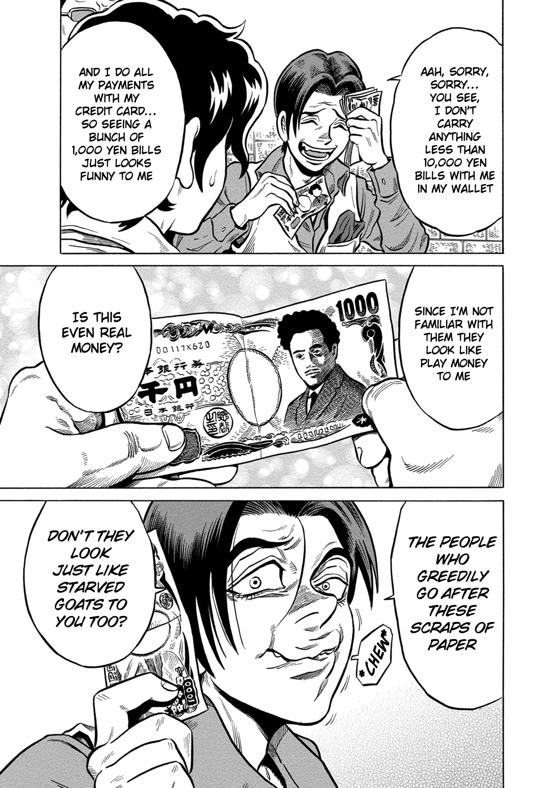 Tetsunaki no Kirinji - Kabukichou Seiatsu Hen Chapter 67 page 15 - Chapter 67: 15 Monkeys