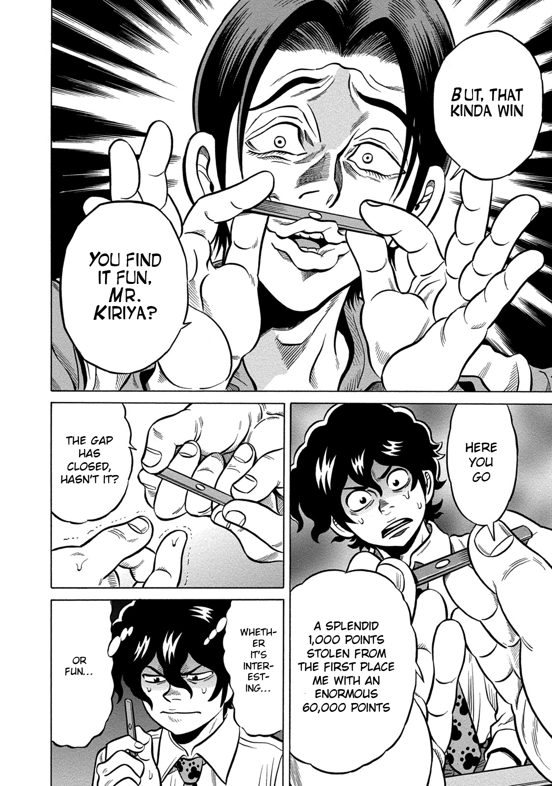 Tetsunaki no Kirinji - Kabukichou Seiatsu Hen Chapter 68 page 10 - Chapter 68: Answer Read From Hell