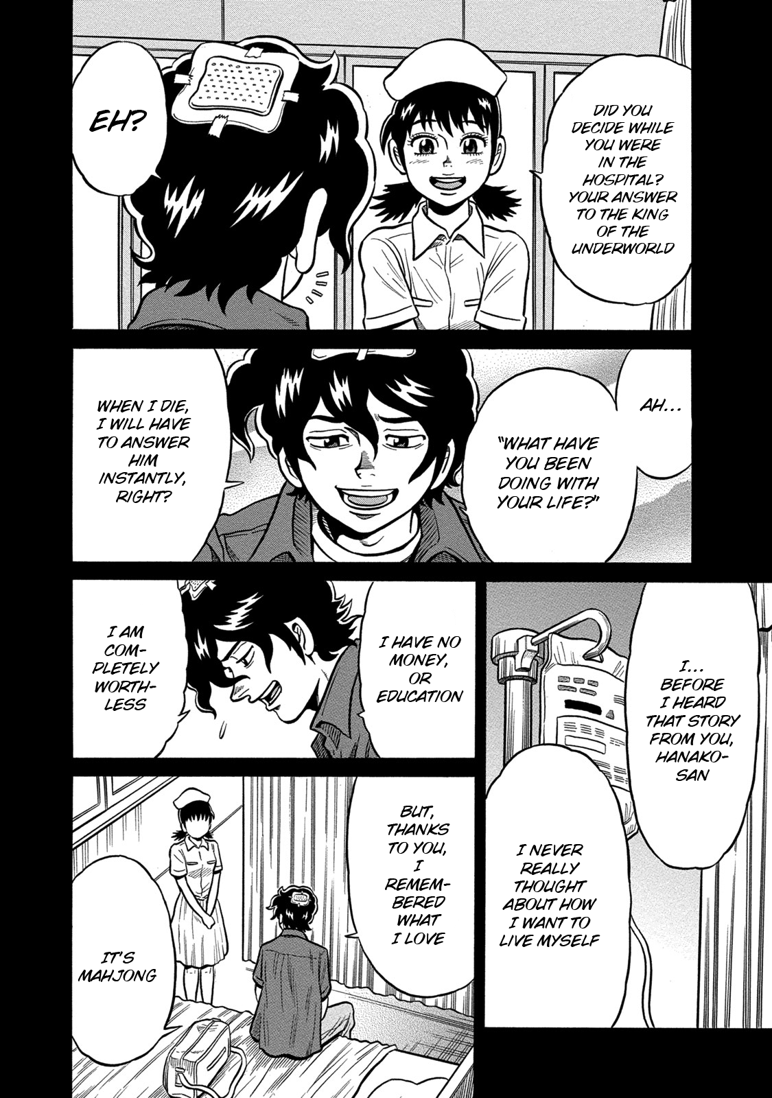Tetsunaki no Kirinji - Kabukichou Seiatsu Hen Chapter 69 page 14 - Chapter 69: Boys Don't Cry