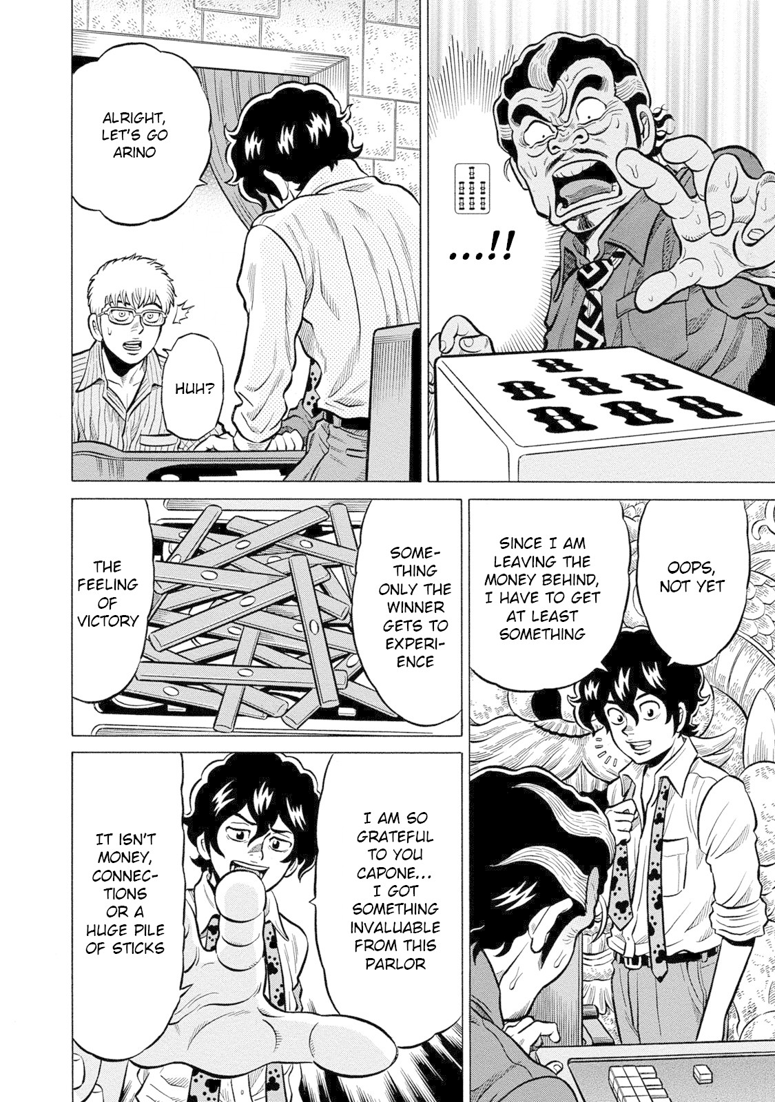 Tetsunaki no Kirinji - Kabukichou Seiatsu Hen Chapter 74 page 12 - Chapter 74: The Nameless Gambler