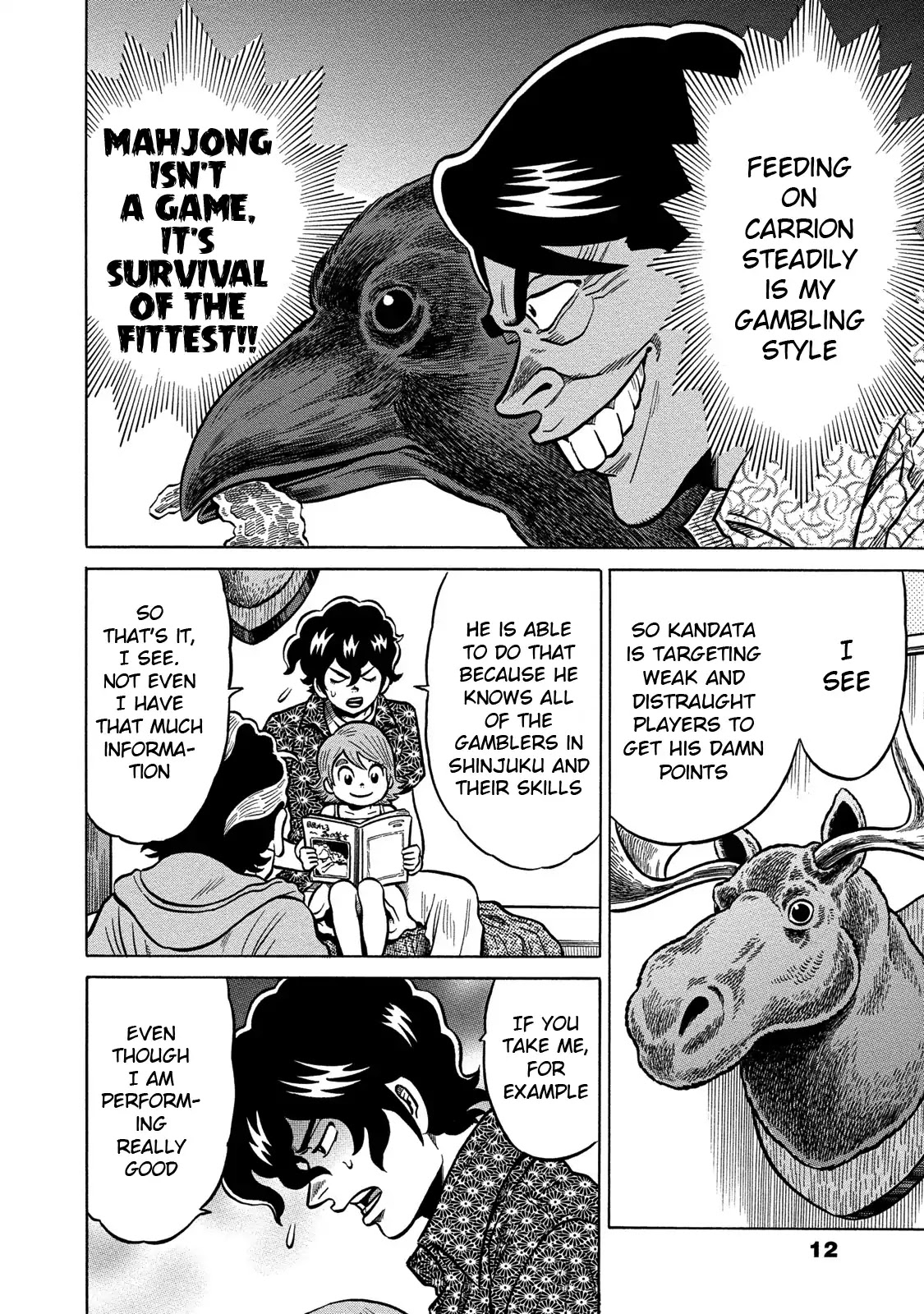 Tetsunaki no Kirinji - Kabukichou Seiatsu Hen Chapter 79 page 11 - Chapter 79: The Happy Raven