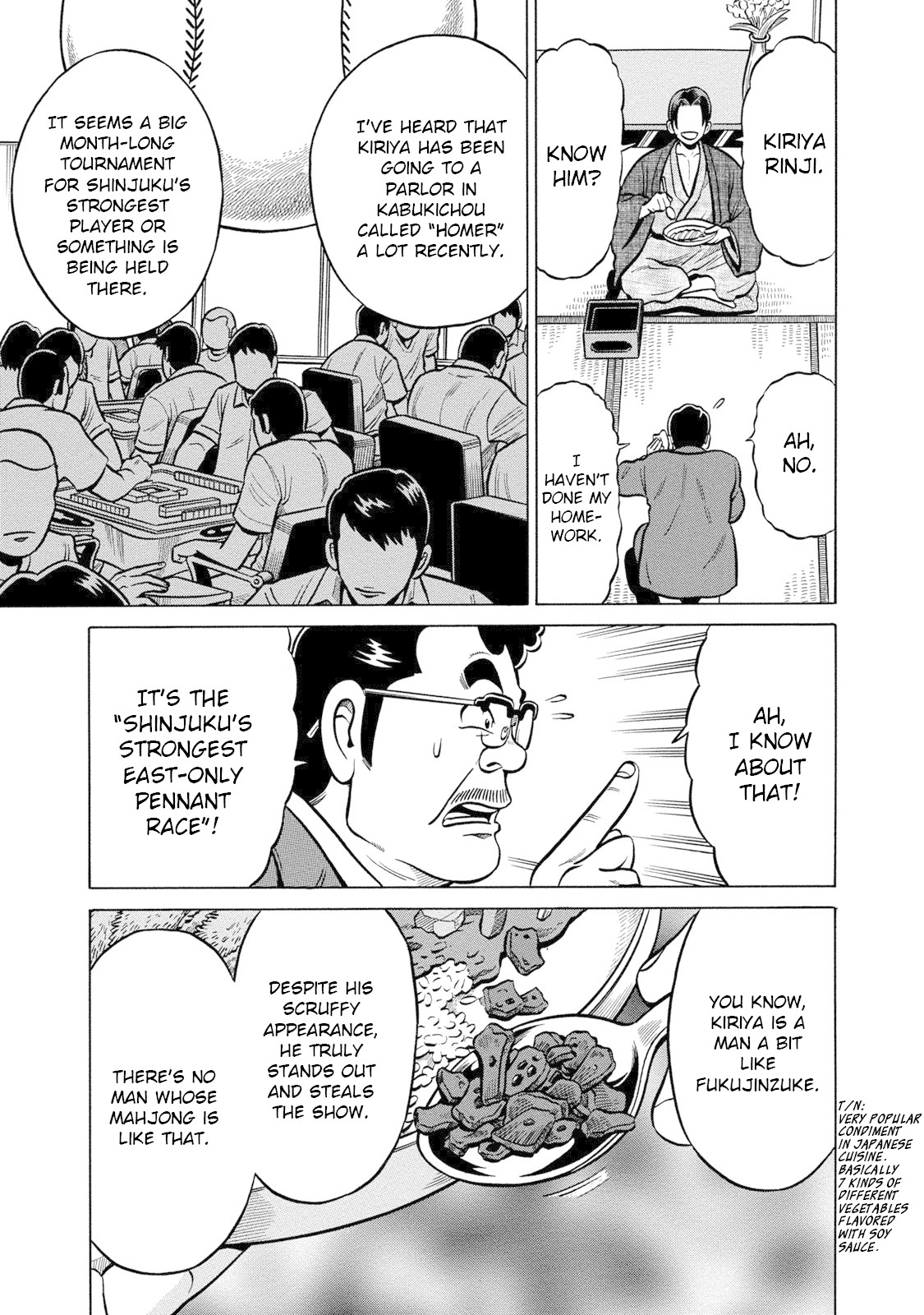 Tetsunaki no Kirinji - Kabukichou Seiatsu Hen Chapter 82 page 5 - Chapter 82: Try Eating Spicy