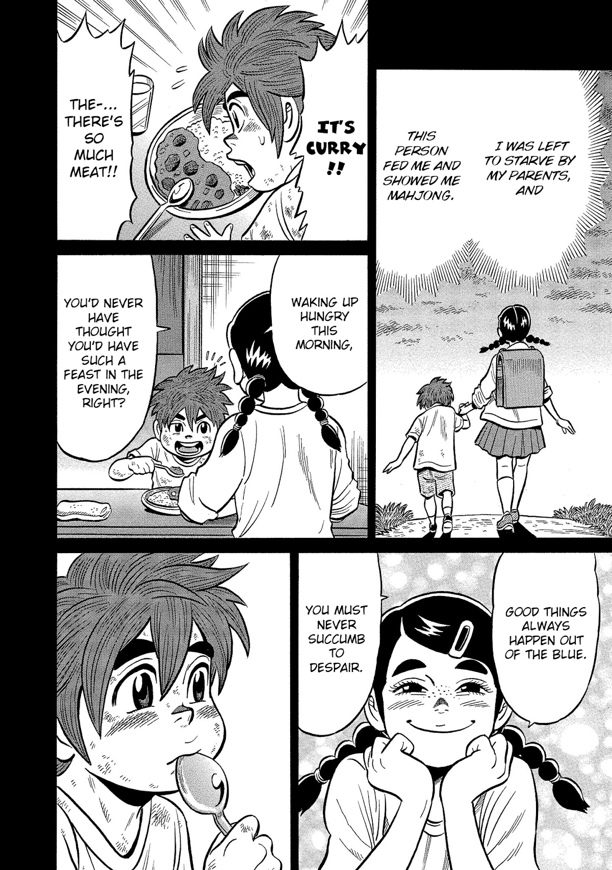 Tetsunaki no Kirinji - Kabukichou Seiatsu Hen Chapter 88 page 9 - Chapter 88: The Goddess of Curry