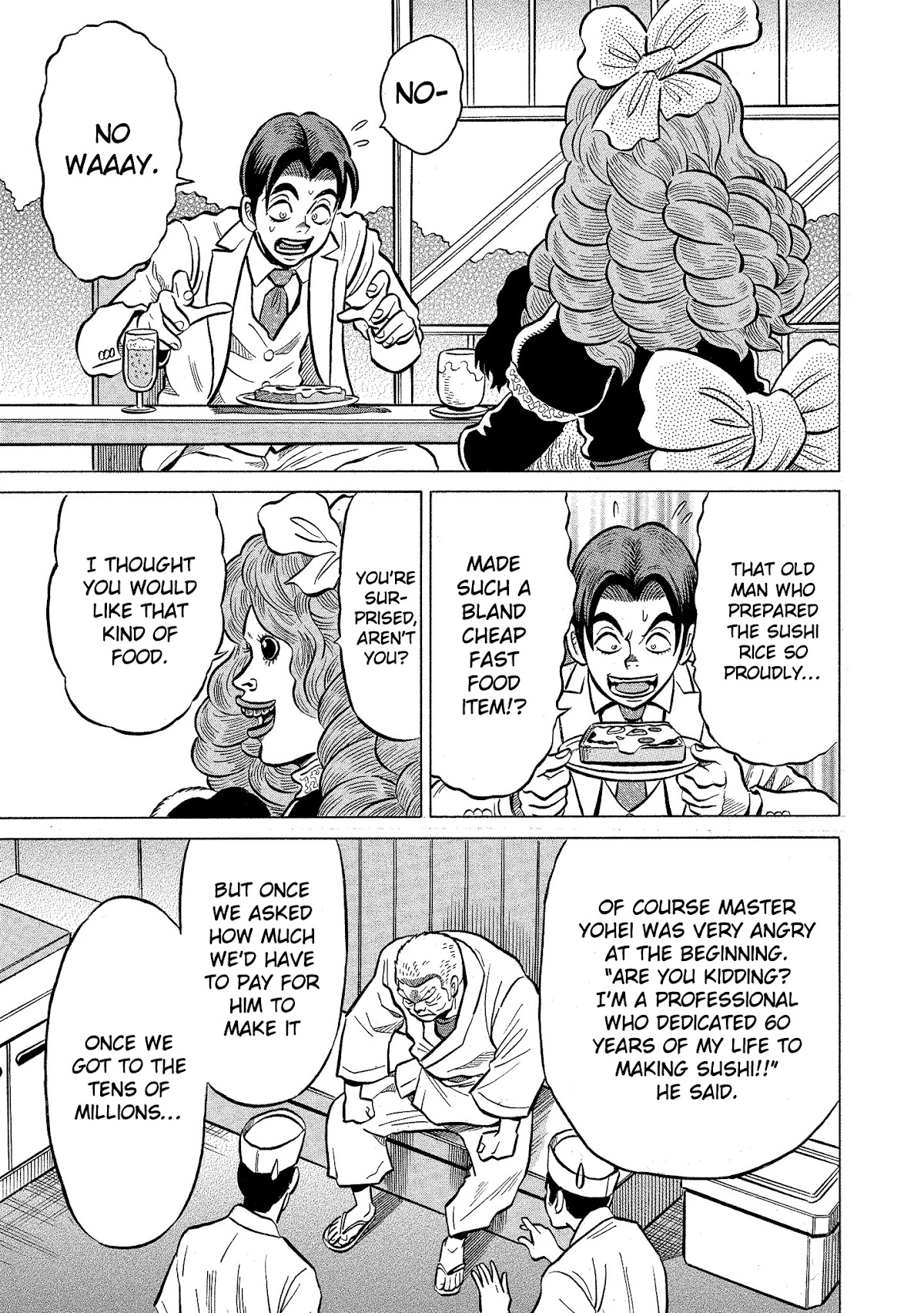 Tetsunaki no Kirinji - Kabukichou Seiatsu Hen Chapter 90 page 3 - Chapter 90: The Craftsman Way