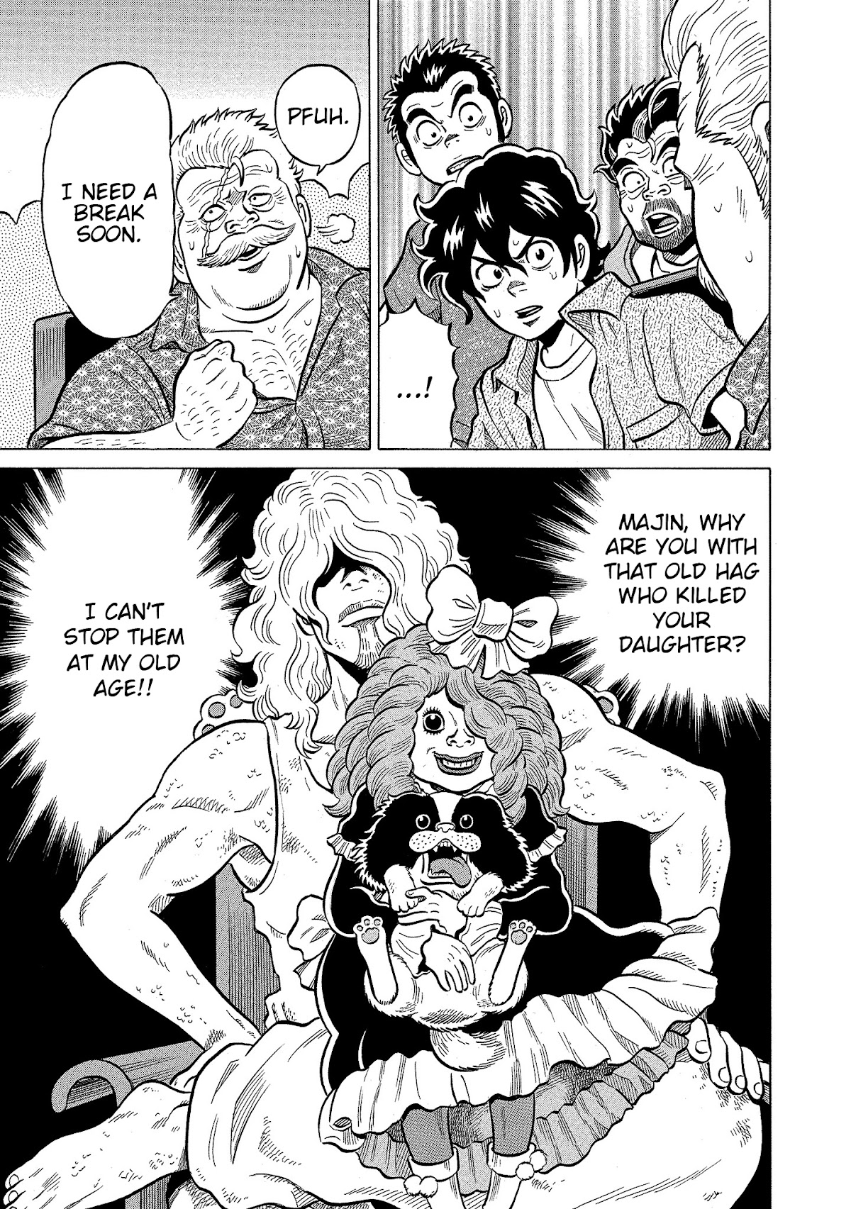 Tetsunaki no Kirinji - Kabukichou Seiatsu Hen Chapter 95 page 7 - Chapter 95: The Shame of Getting off in the Middle of the Way