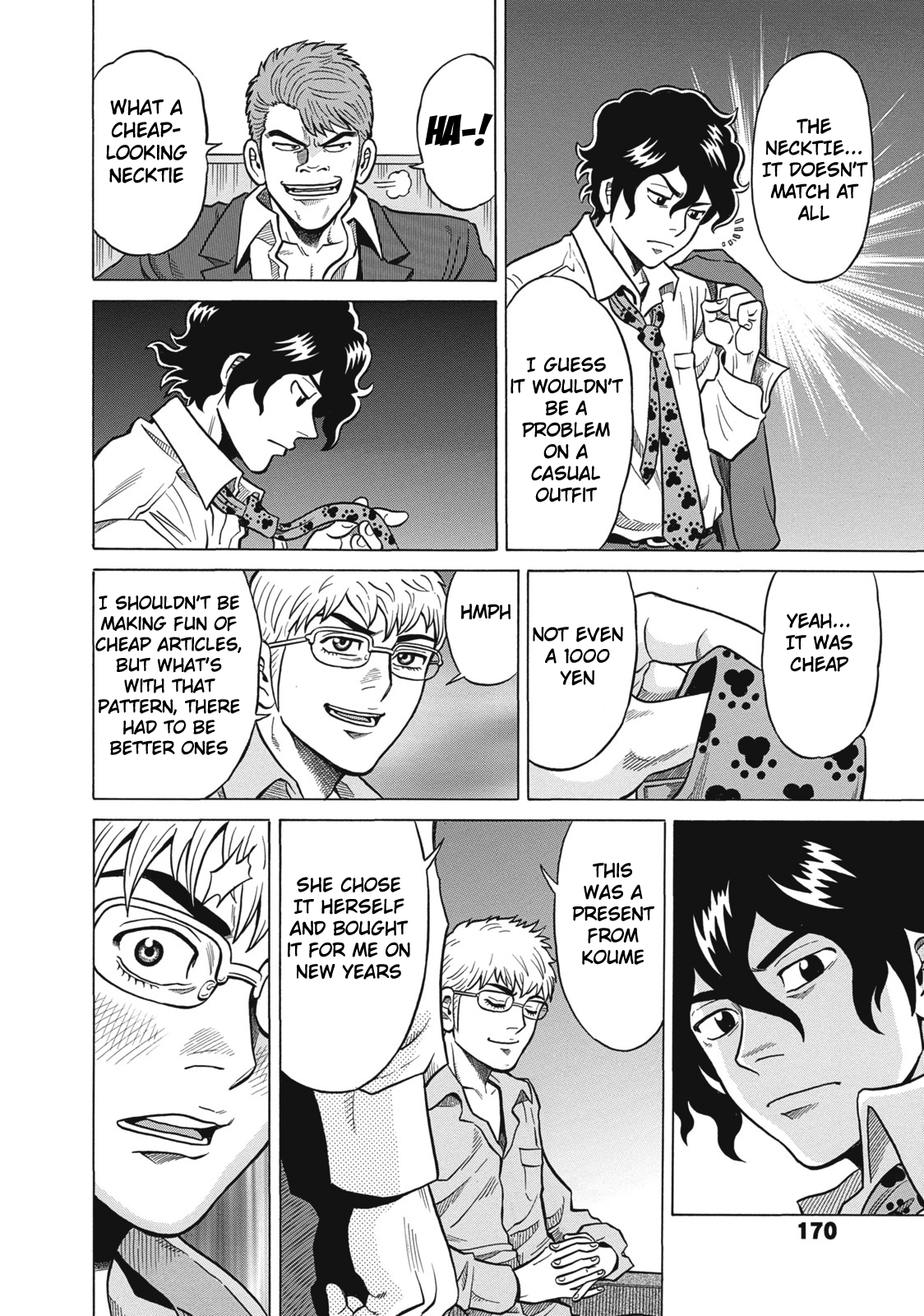Tetsunaki no Kirinji Chapter 28 page 10 - Chapter 28: Kamikaze Necktie