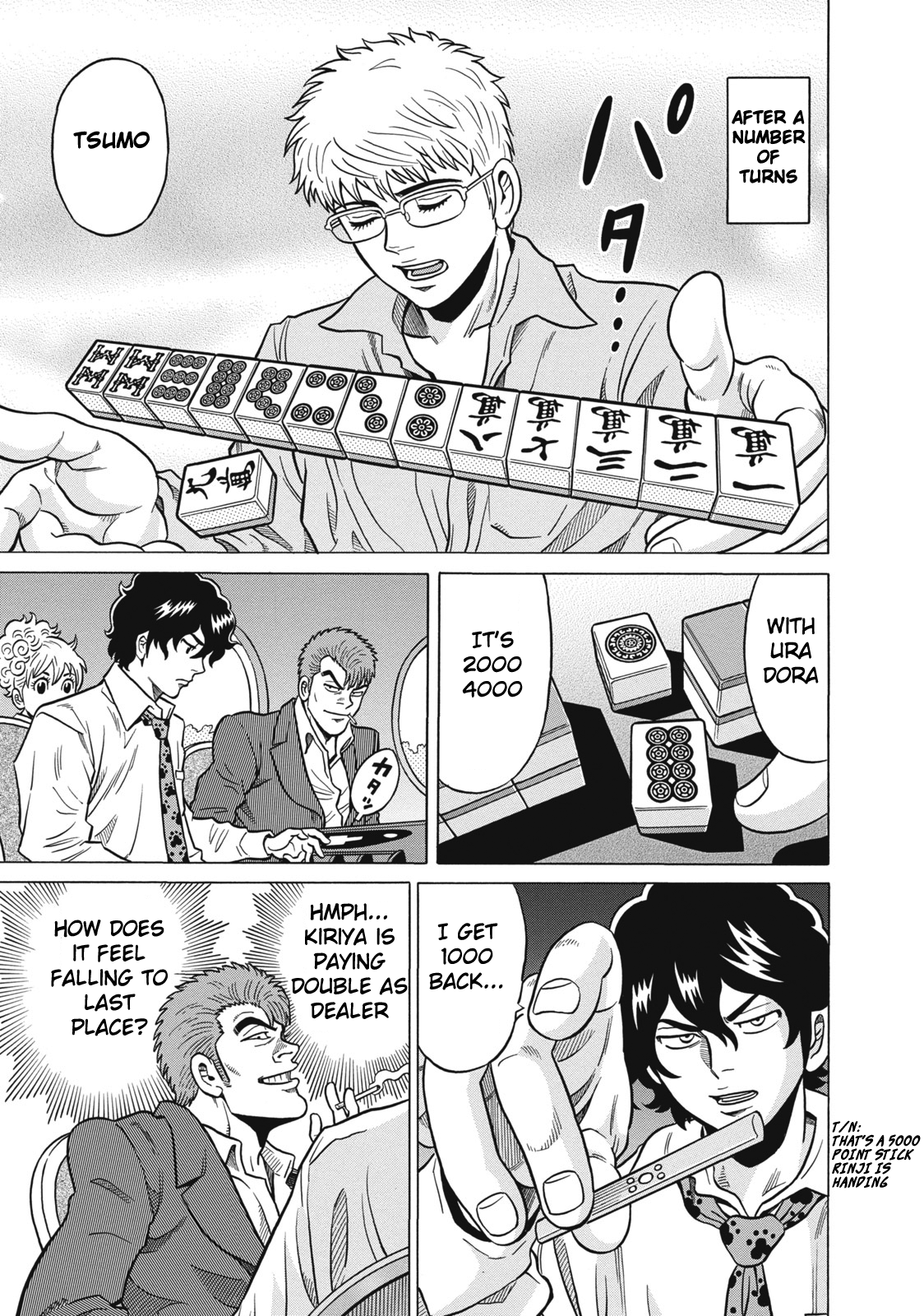 Tetsunaki no Kirinji Chapter 31 page 11 - Chapter 31: Online Mahjong Cripple