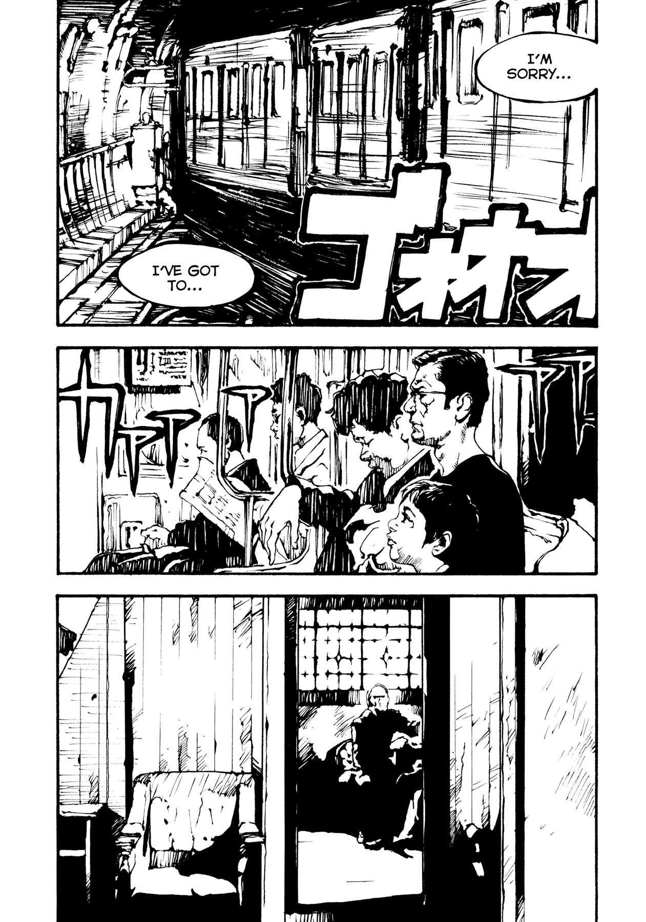 Tetsuo: The Bullet Man Chapter 1 page 11 - Chapter 1