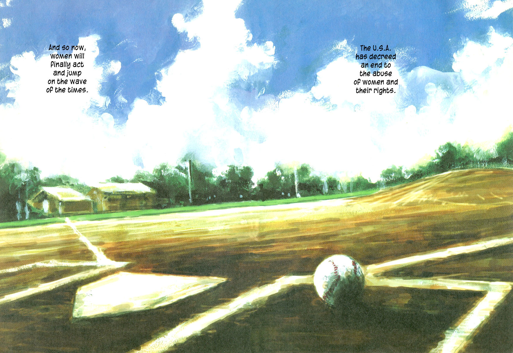 Tetsuwan Girl Chapter 1 page 7 - Chapter 1: Play Ball