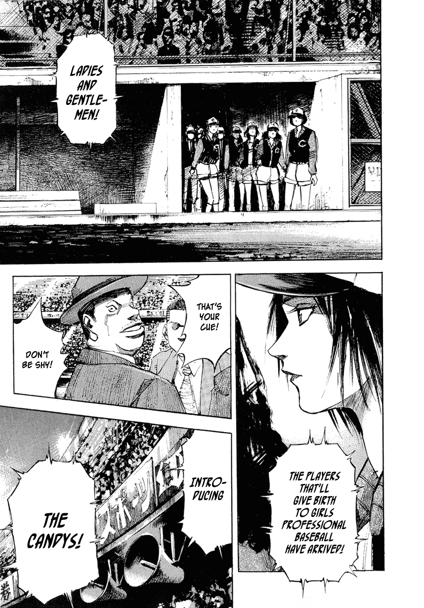 Tetsuwan Girl Chapter 3 page 13 - Chapter 3: Girls Professional Baseball