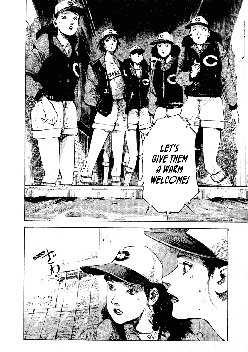 Tetsuwan Girl Chapter 3 page 14 - Chapter 3: Girls Professional Baseball