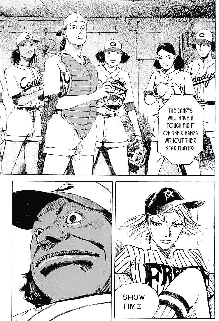 Tetsuwan Girl Chapter 42 page 14 - Chapter 42: Opening Pitch