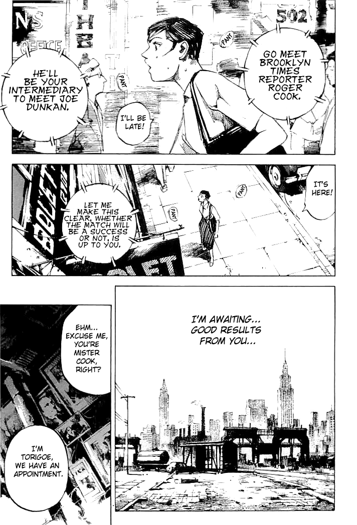 Tetsuwan Girl Chapter 66 page 19 - Chapter 66: Gerald Banks