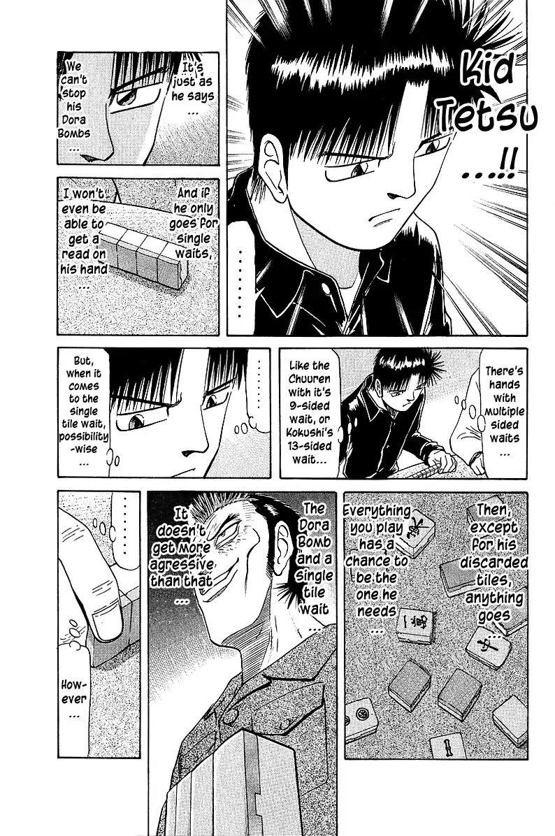 Tetsuya - Jansei to Yobareta Otoko Chapter 41 page 15 - Chapter 41: Aim at the Single Tile Wait!