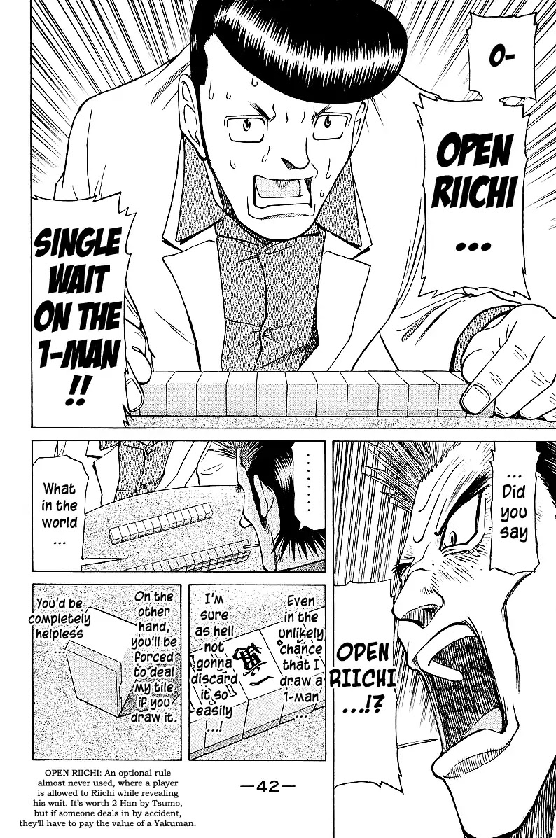 Tetsuya - Jansei to Yobareta Otoko Chapter 41 page 20 - Chapter 41: Aim at the Single Tile Wait!