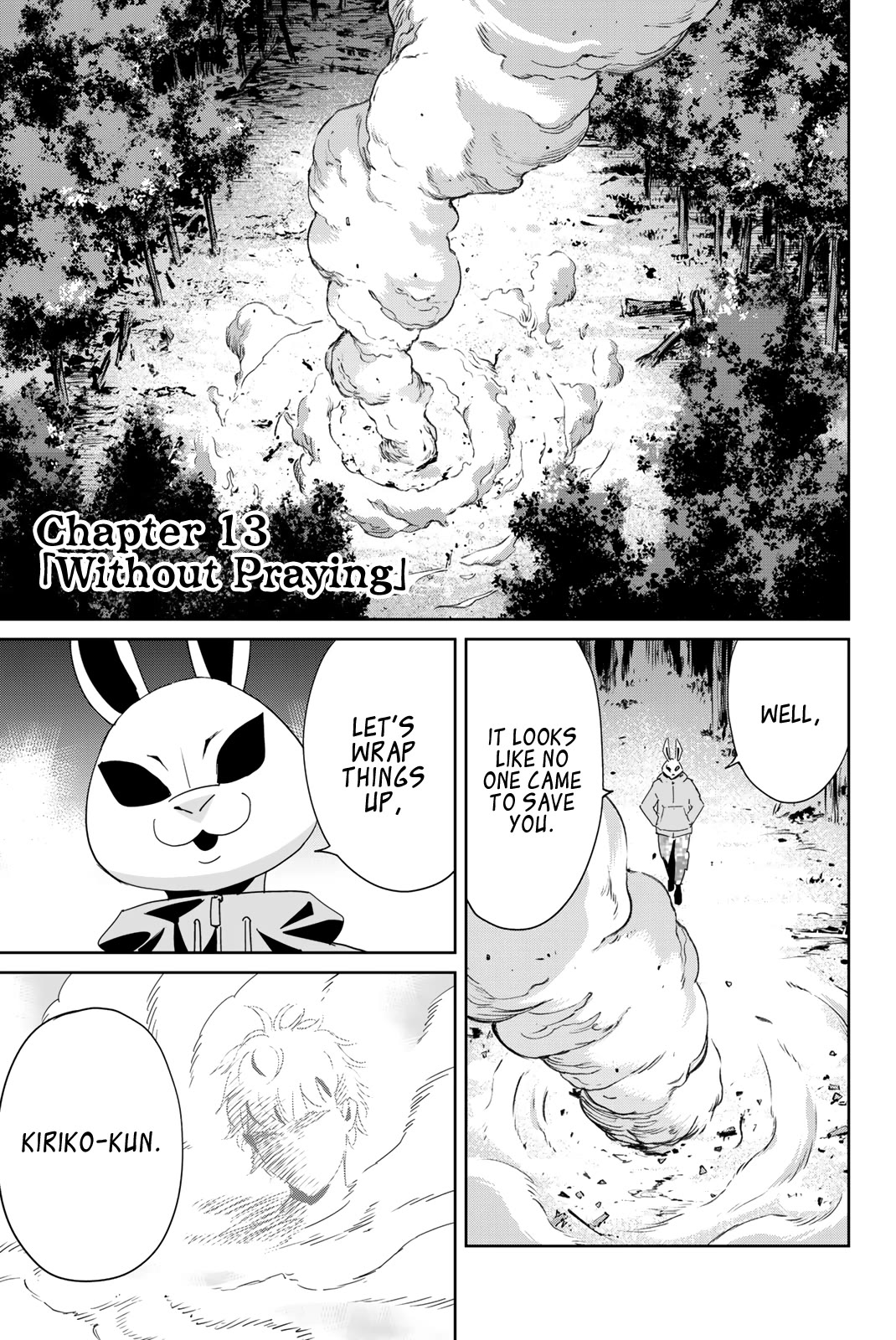 Textbook of Revenge Chapter 13 page 1 - Chapter 13: Without Praying