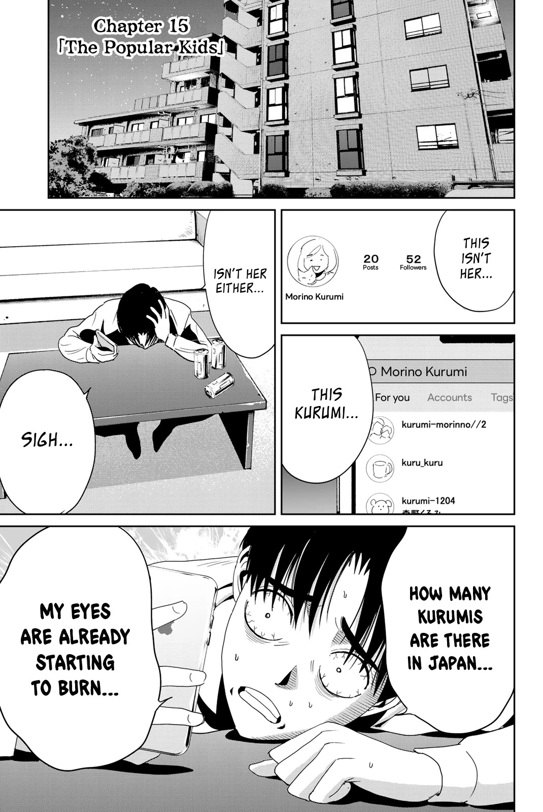Textbook of Revenge Chapter 15 page 1 - Chapter 15: The Popular Kids