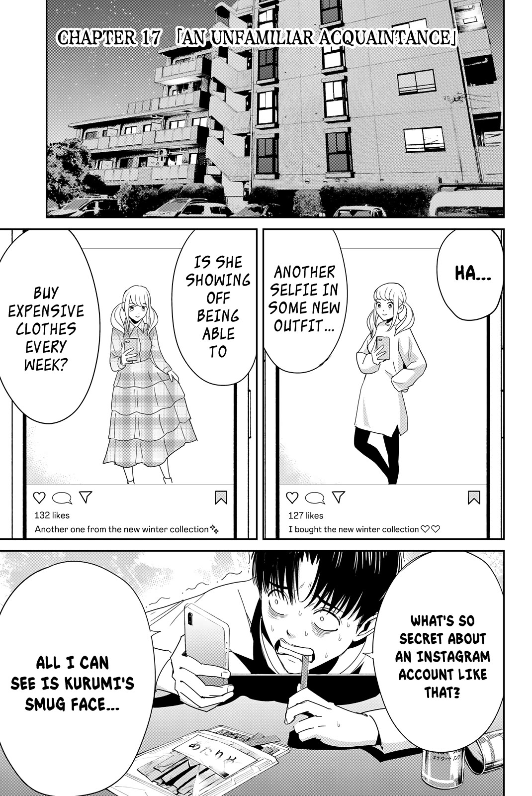 Textbook of Revenge Chapter 17 page 1 - Chapter 17: An Unfamiliar Acquaintance