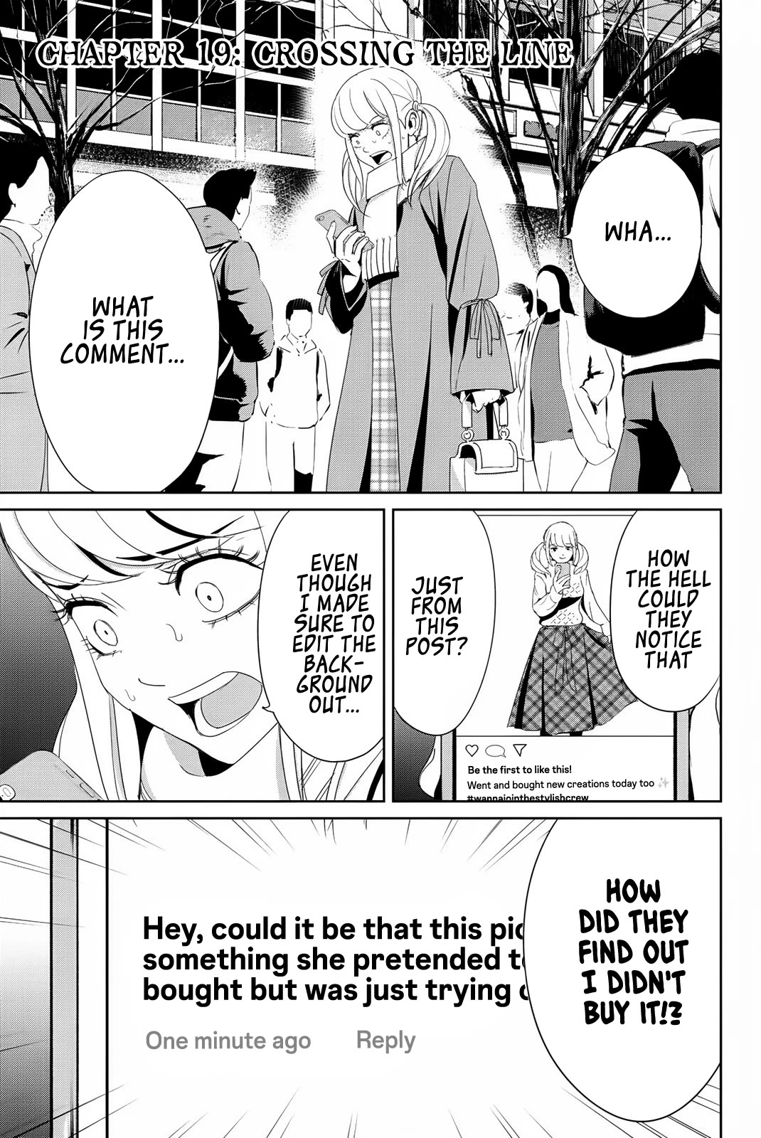 Textbook of Revenge Chapter 19 page 1 - Chapter 19: Crossing The Line
